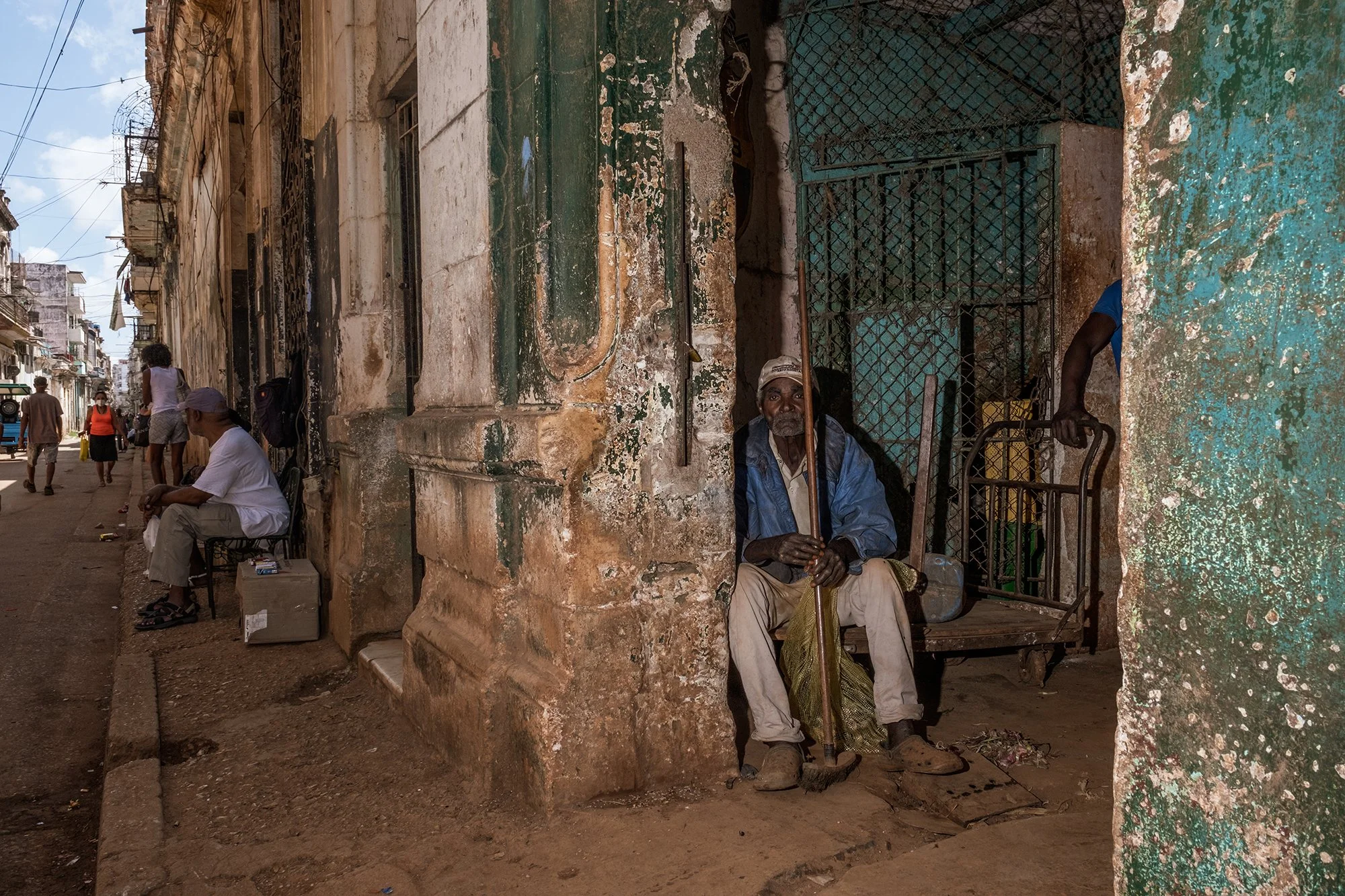 A street in Havana.