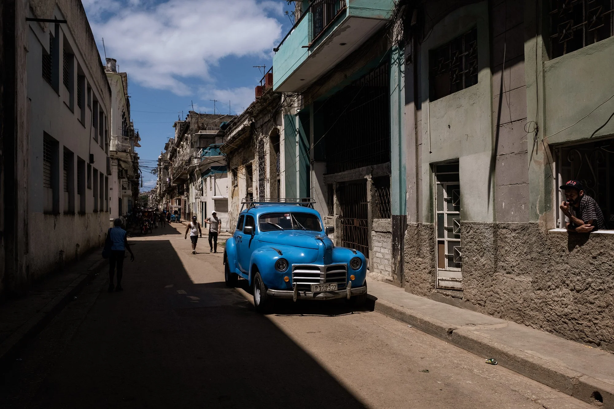 A street in Havana.