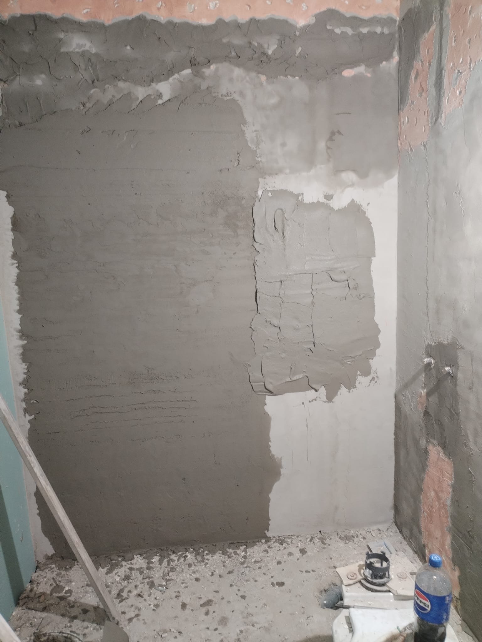 Bathroom renovation in progress