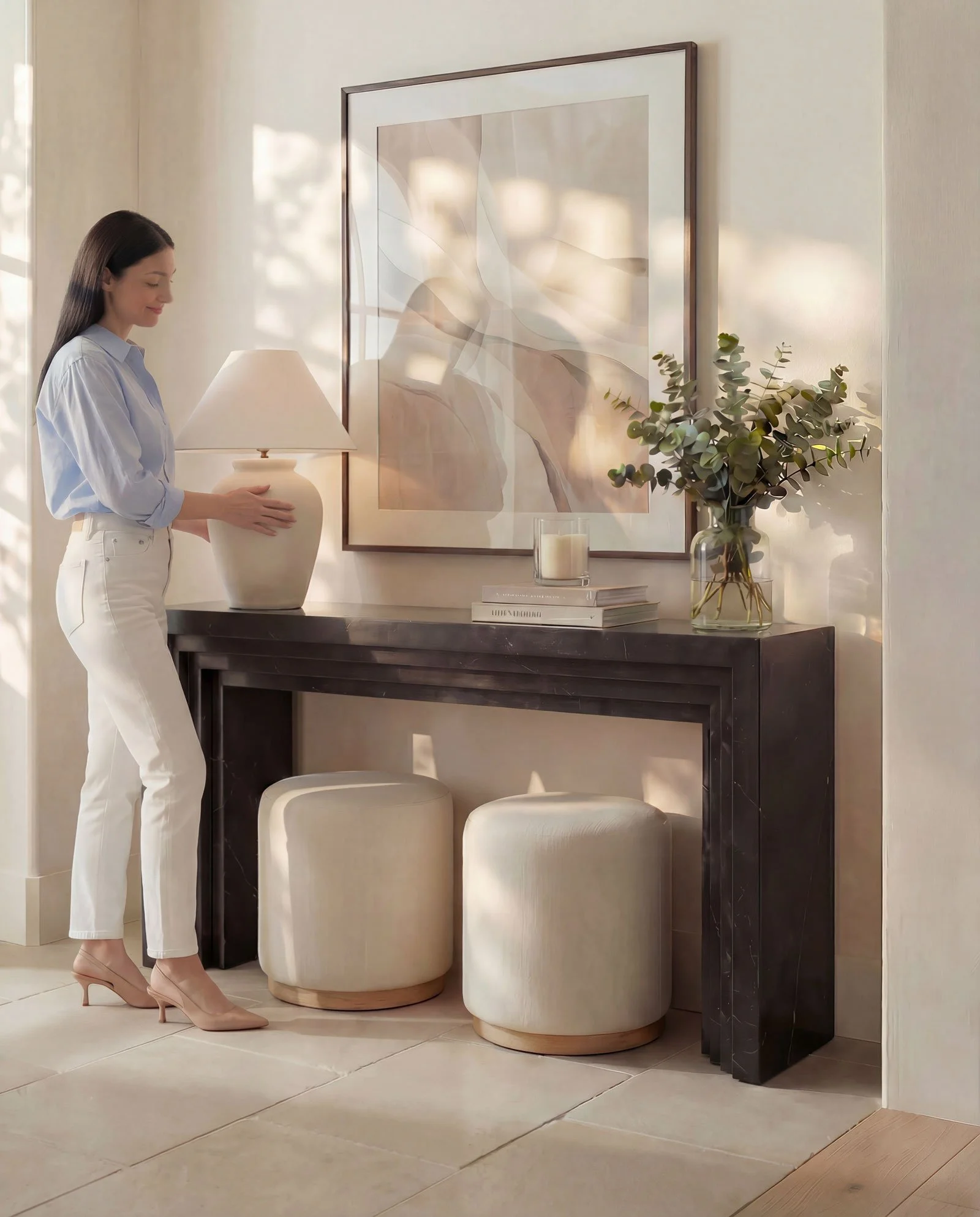 The Art of Styling an Entry Console