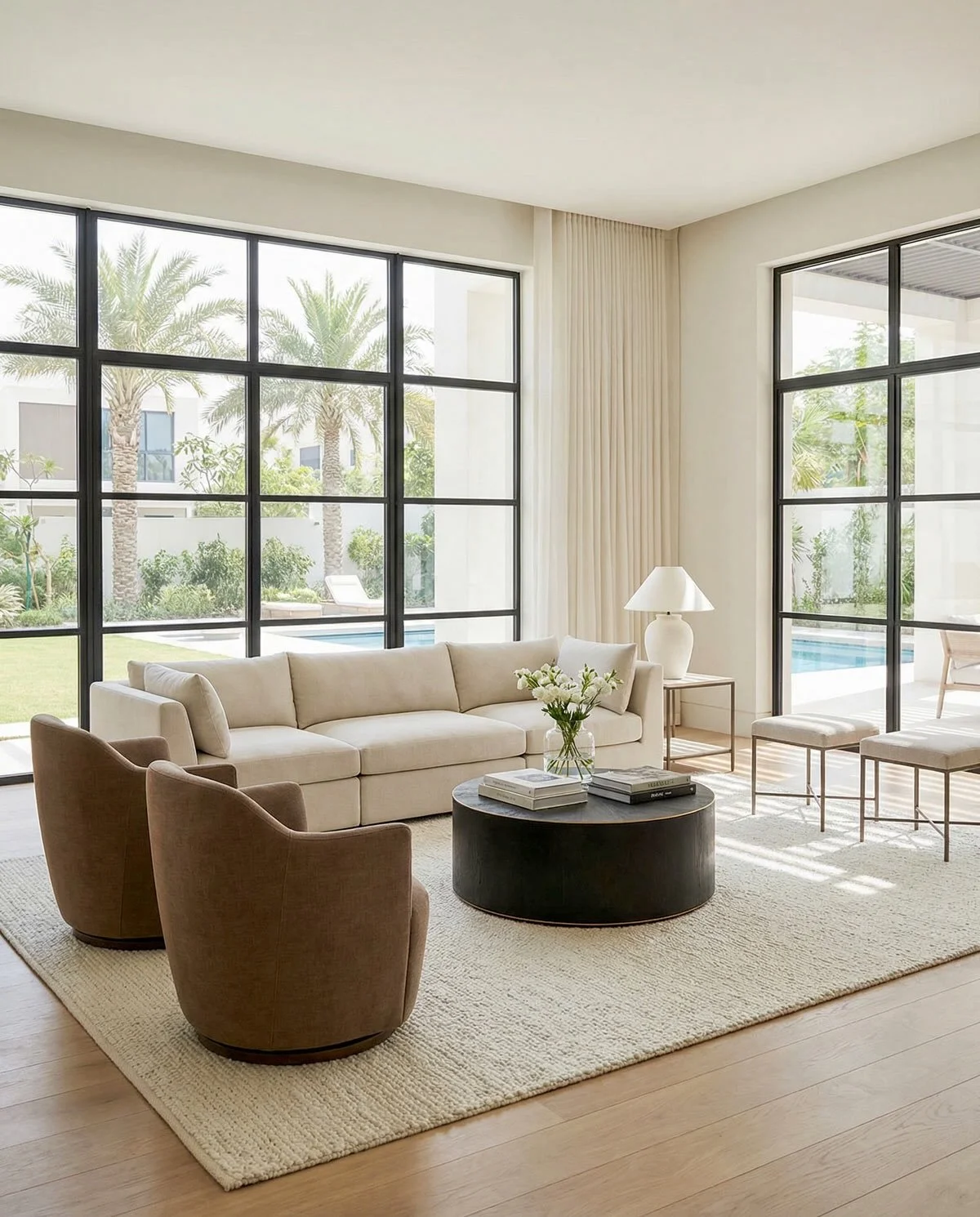 Villa Elisa Dubai

This home was shaped through architectural simplicity, soft neutrals, and layered natural textures, creating spaces that feel grounded, not overstated.

Full project now live.

#Dubailnteriors #InteriorDesignDubai #LuxuryHomes
#Stu