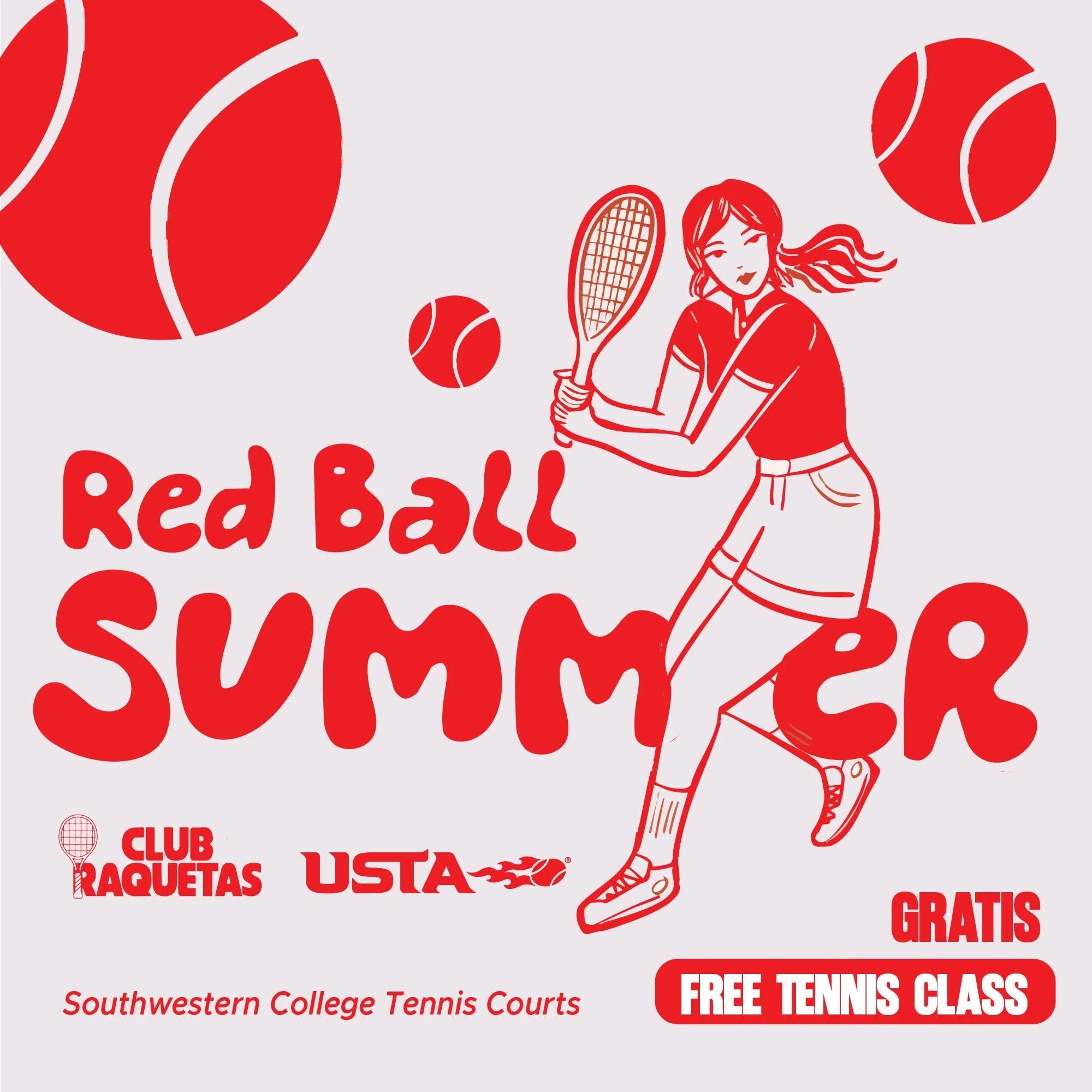 Free Tennis Class 8/2 11AM