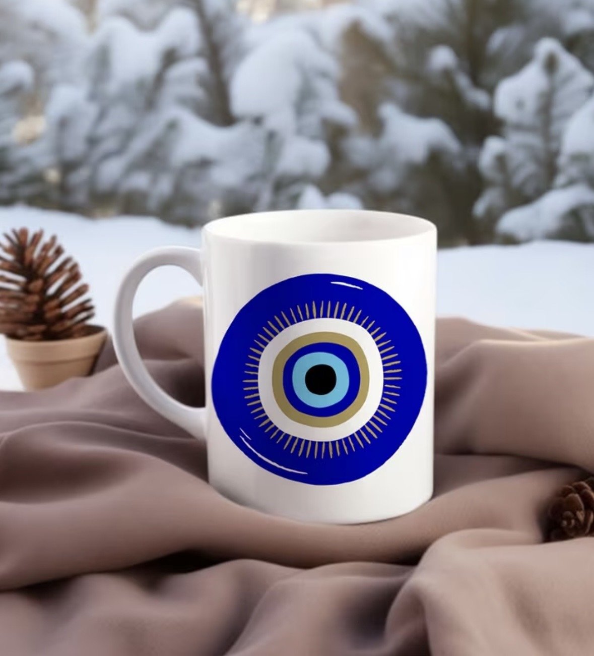 Evil eye mug