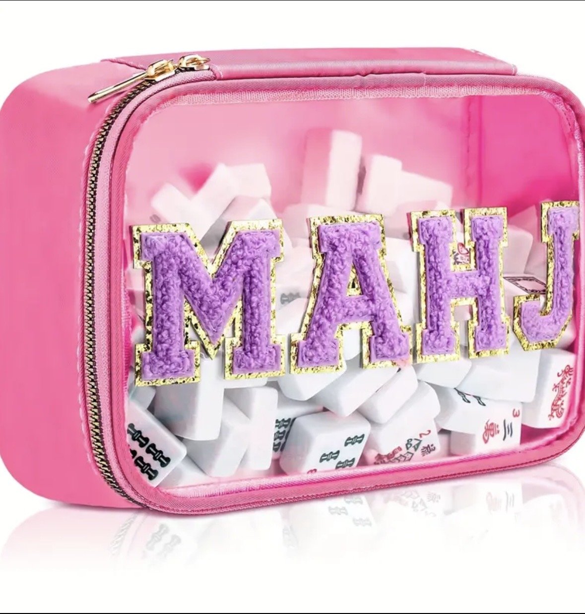 Bubble Gum Pink maj tile bag