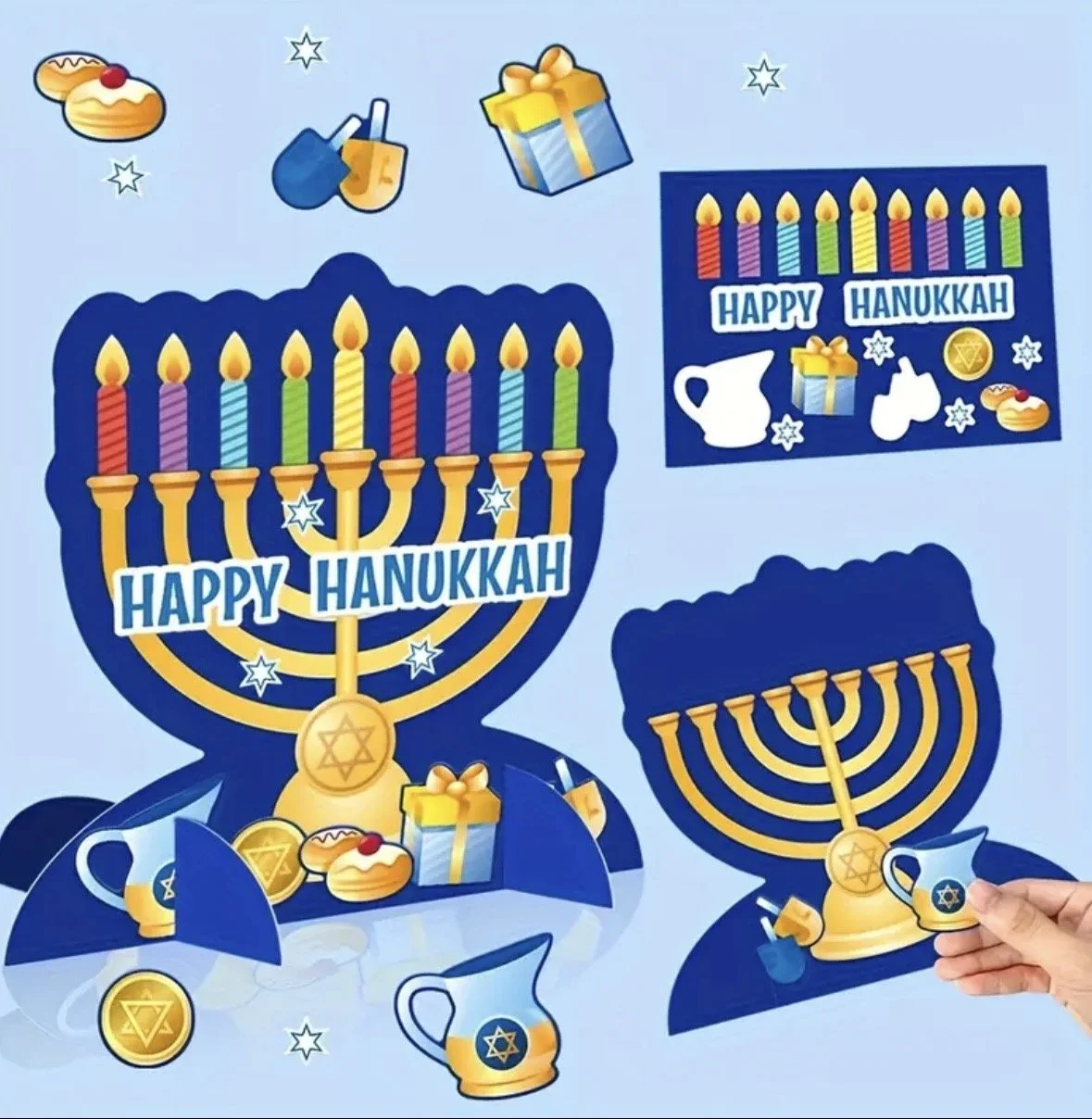 Menorah center piece