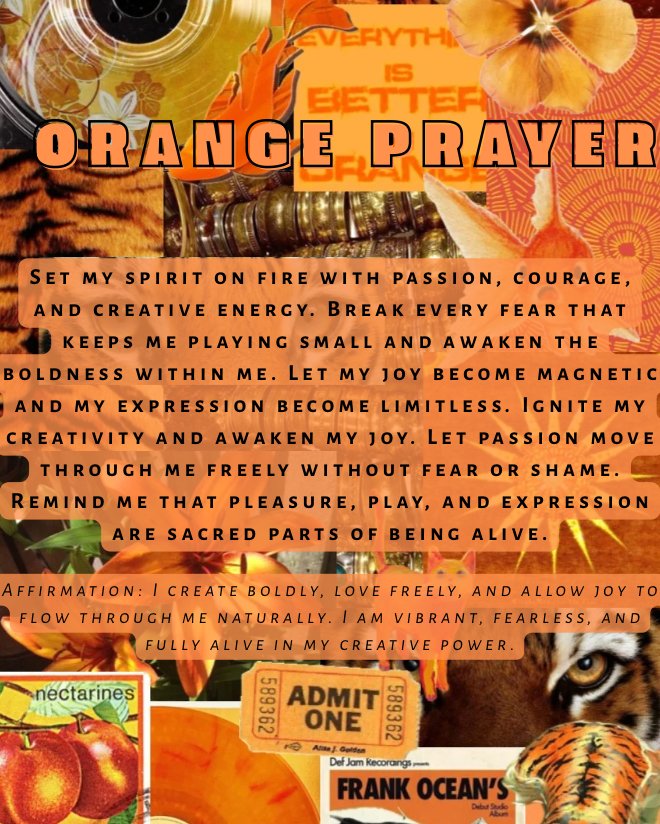 WARD CANDLES (ORANGE)