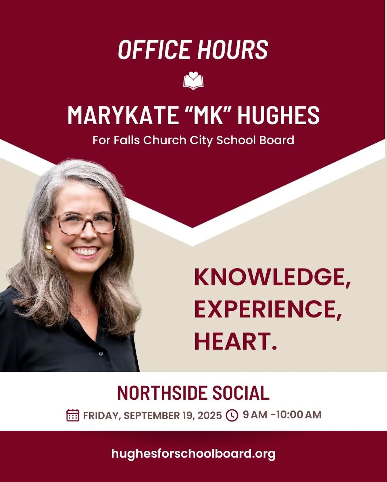 Join me tomorrow morning @northsidefallschurch for office hours. ☕️