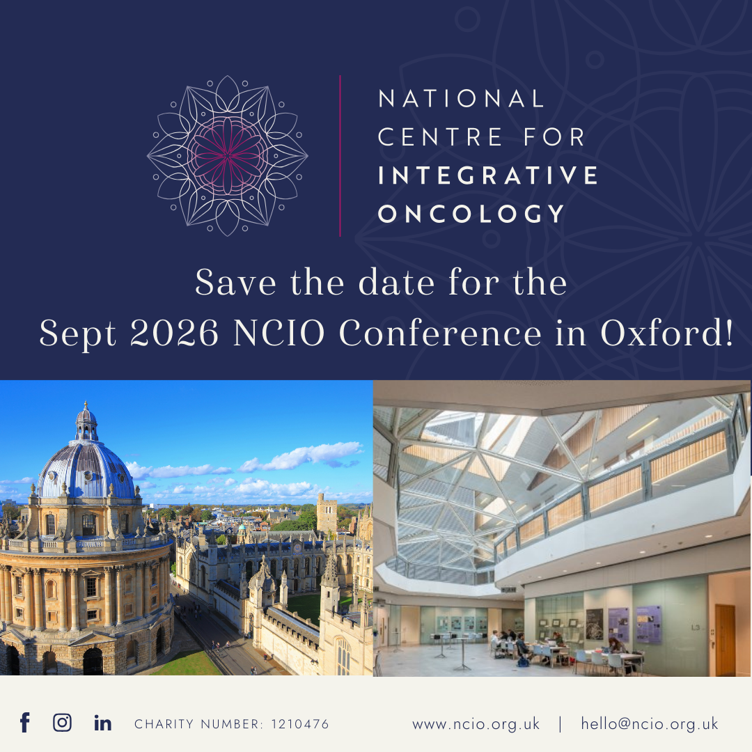 UK integrative oncology conference by NCIO Charity