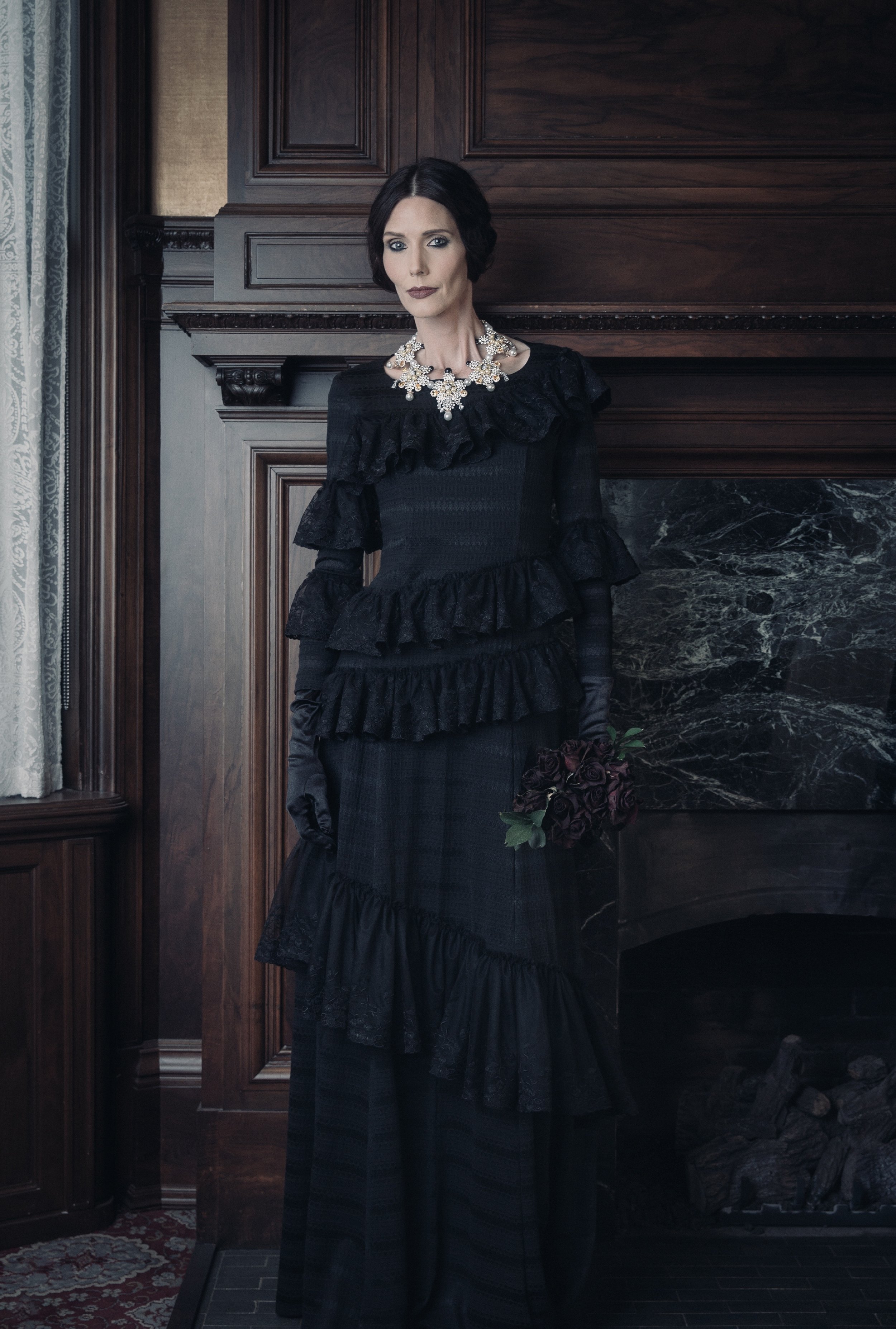 Leanne Freedman photographed by Phillip Istomin, Hair by Steven Robertson, and Makeup by Liz Oyeneyin