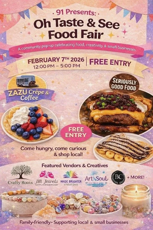 91’s “Oh Taste &amp; See” Food Fair Pop-Up