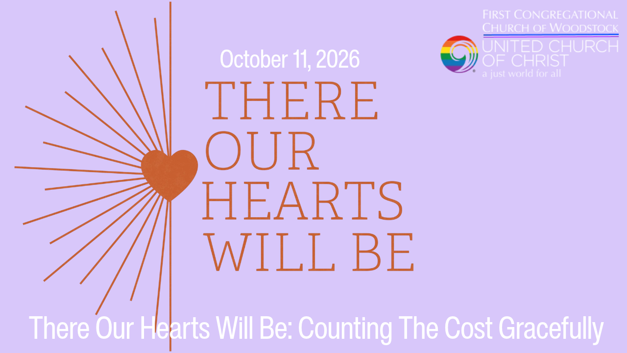 There Our Hearts Will Be: Counting The Cost Gracefully.