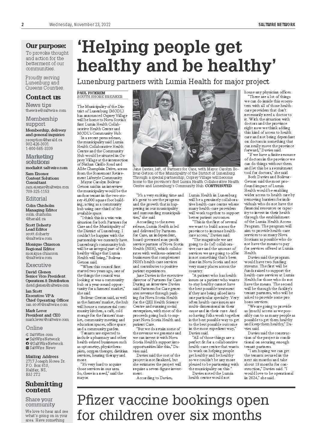 Lumia Health - South Shore Breaker