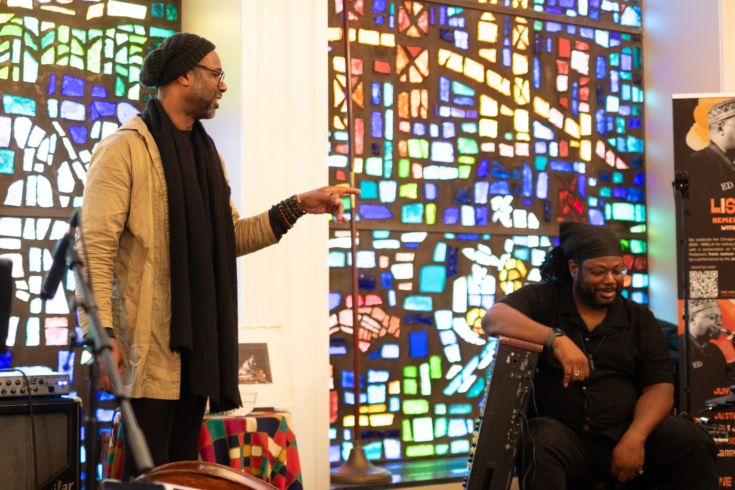 Performance by the Junius Paul Sextet.