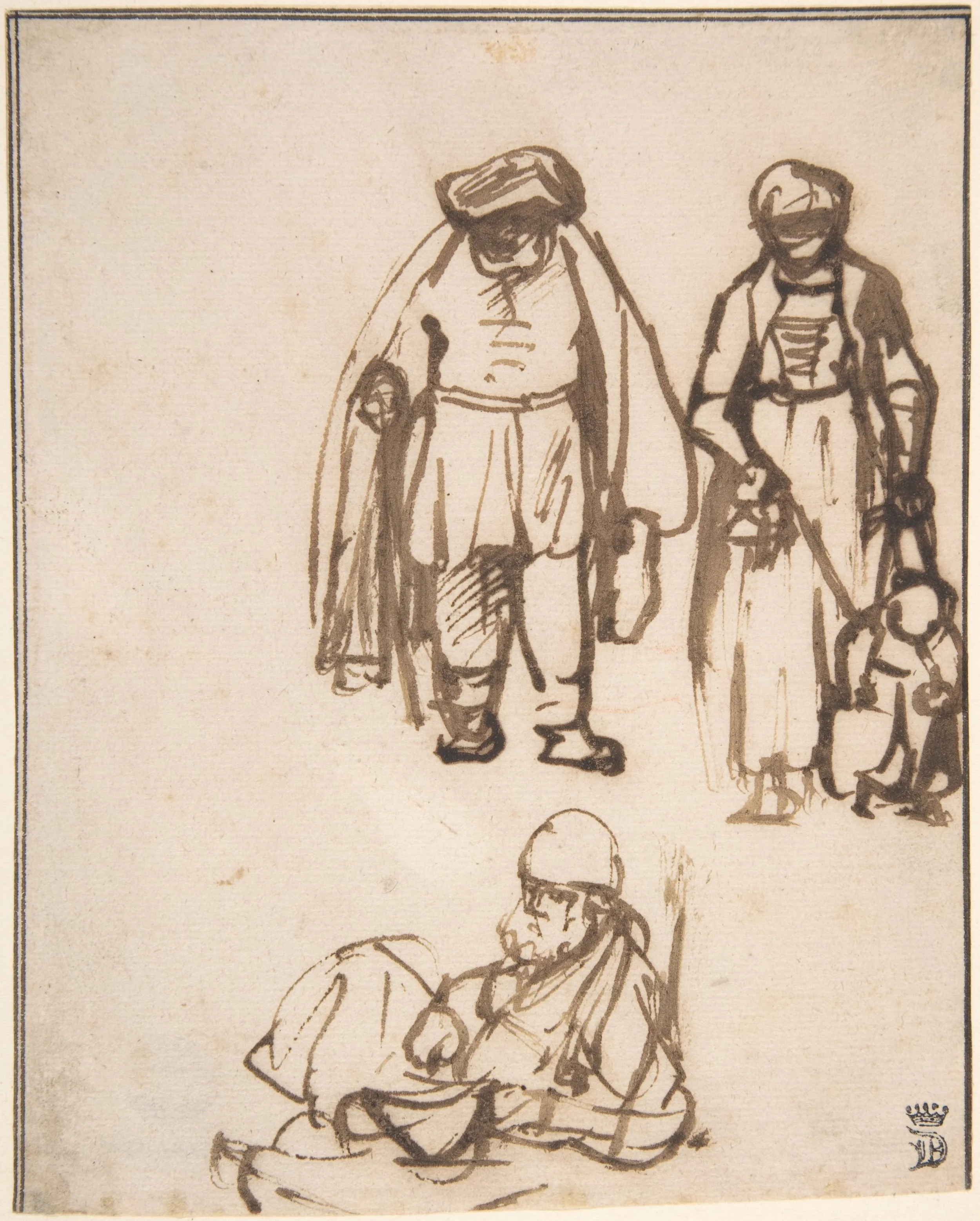 Studies of Two Men and a Woman Teaching a Child to Walk – Autism Music Therapy Article Image
