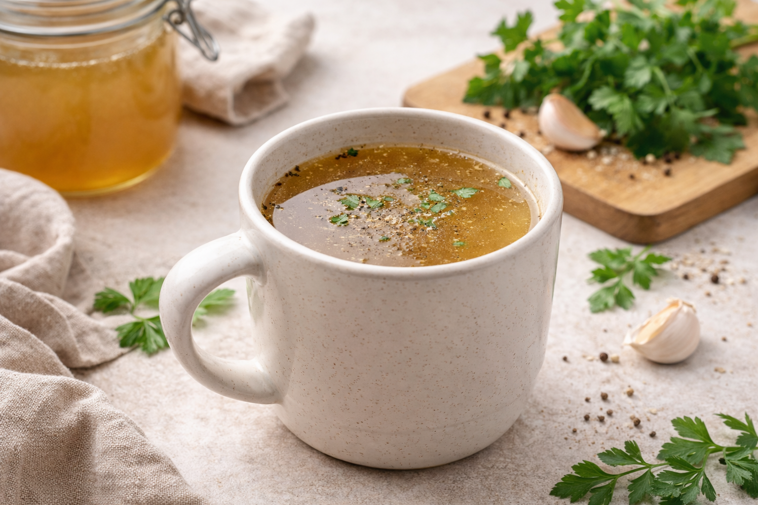 chicken bone broth for gut health