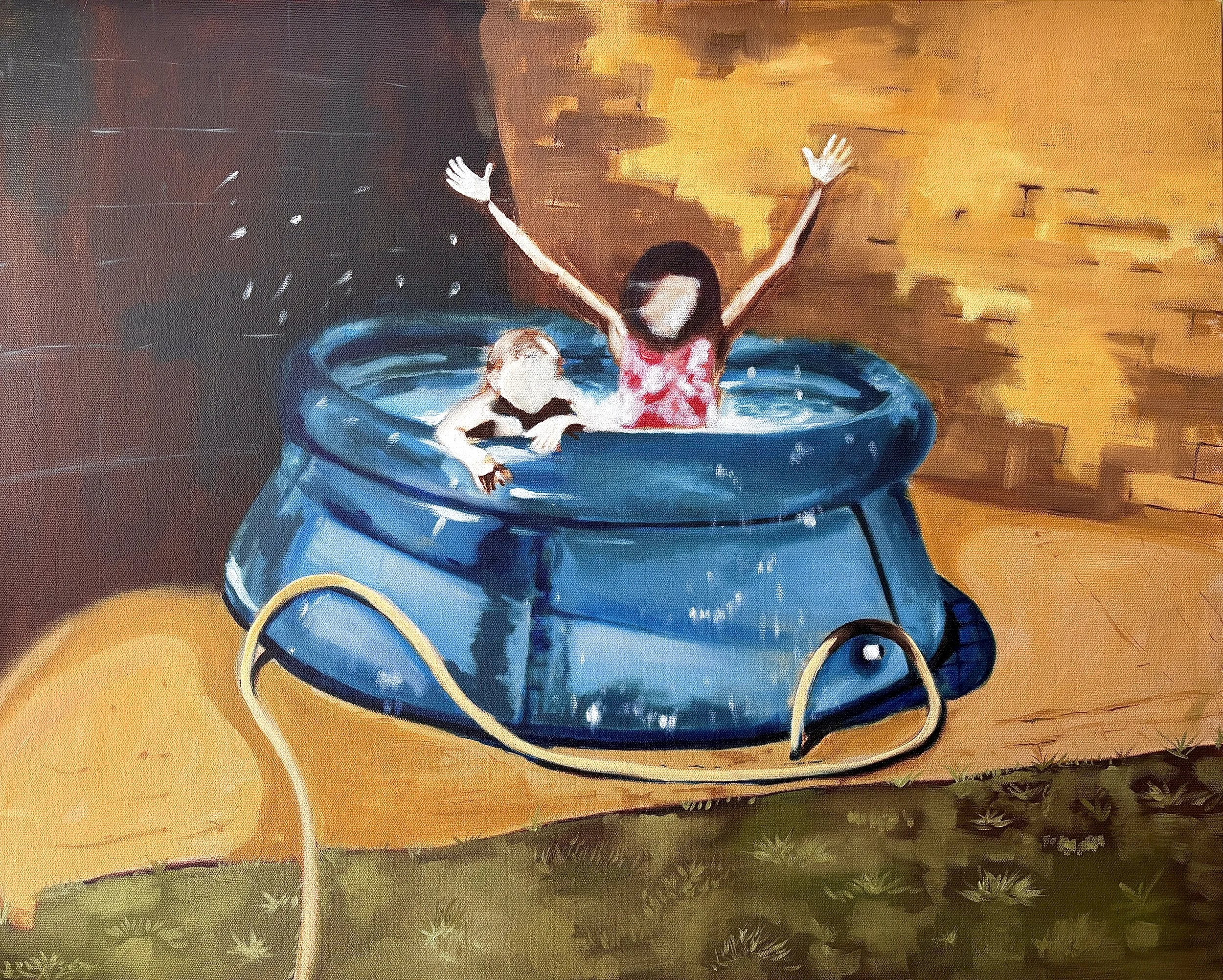 Blue, My Daily Reprieve 2026

Oil on canvas
24in x 30in