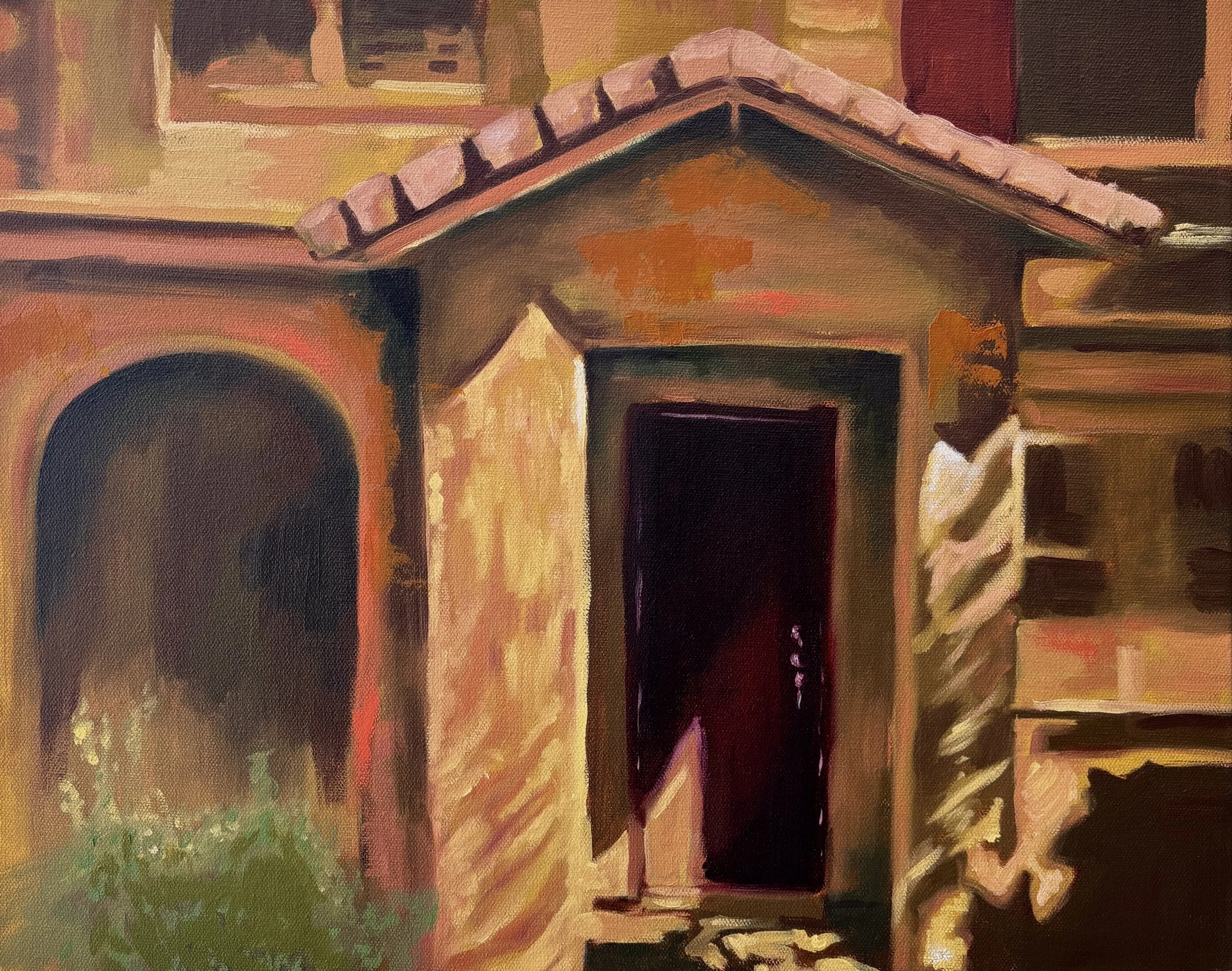 Locked Out of the
Model Home 2026

 Oil on canvas
16in x 20in