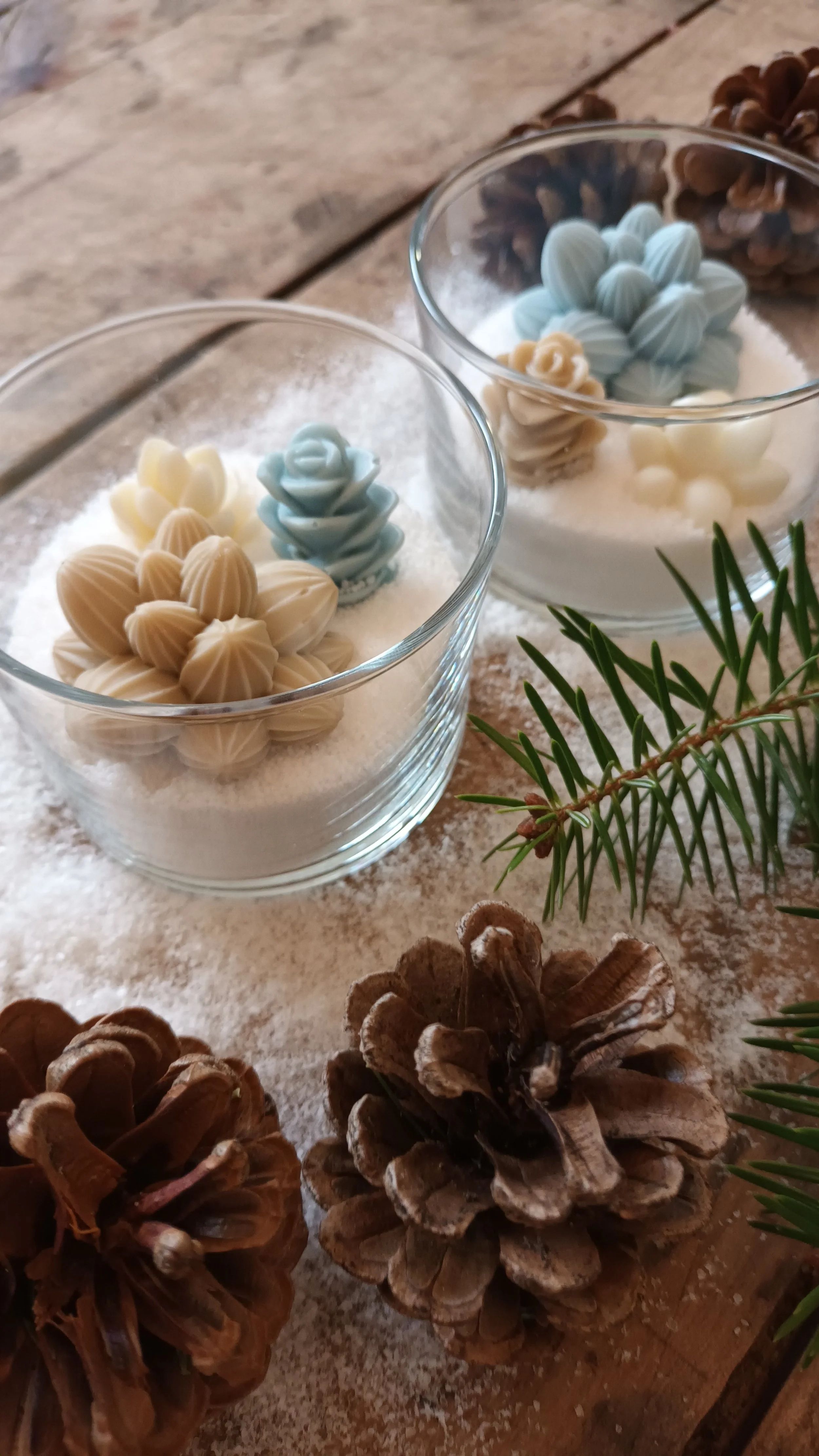 Winter serenity garden