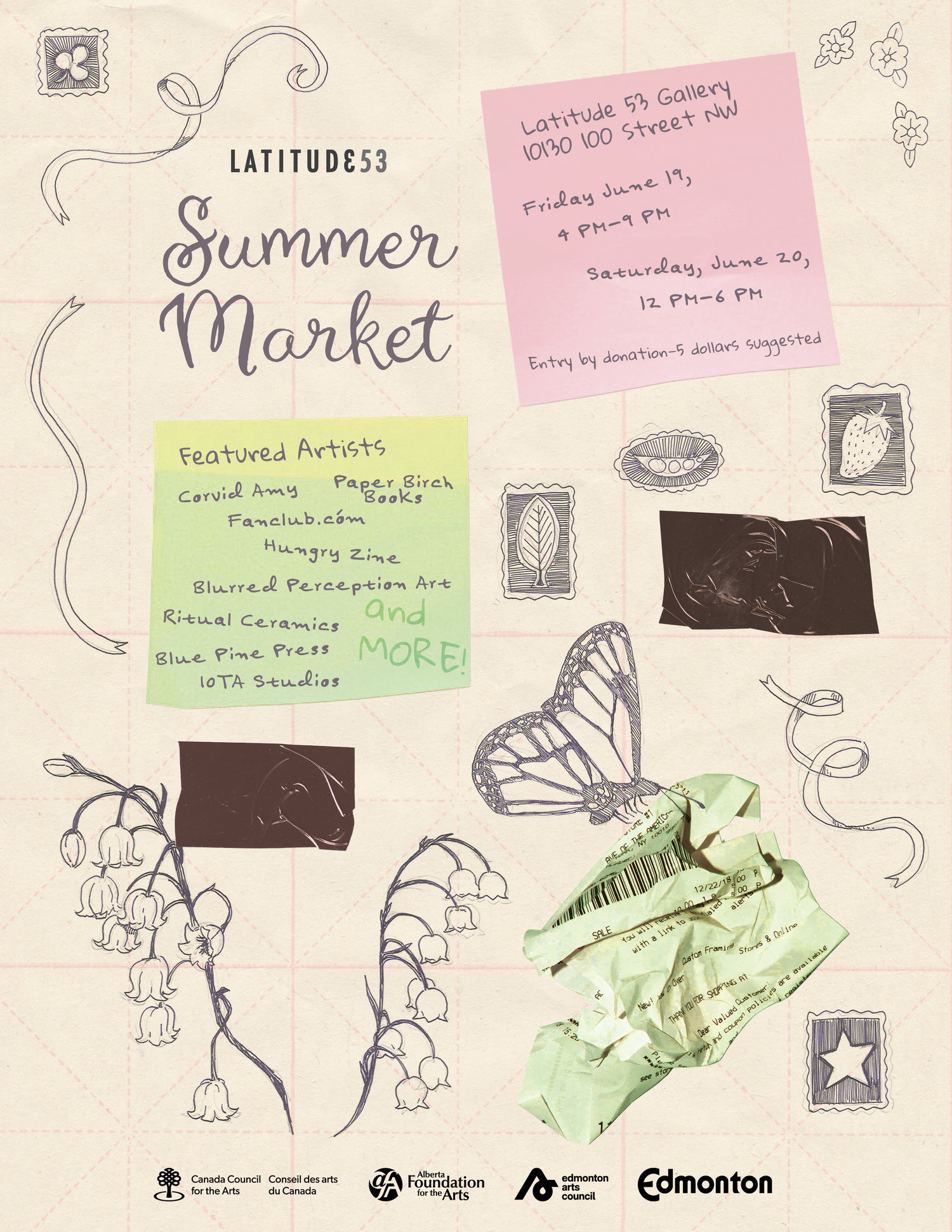 Latitude 53, Summer Market&nbsp;