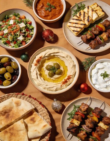 Shared Tables on Christmas: How do Cyprus and Lebanon connect through Mediterranean flavors?