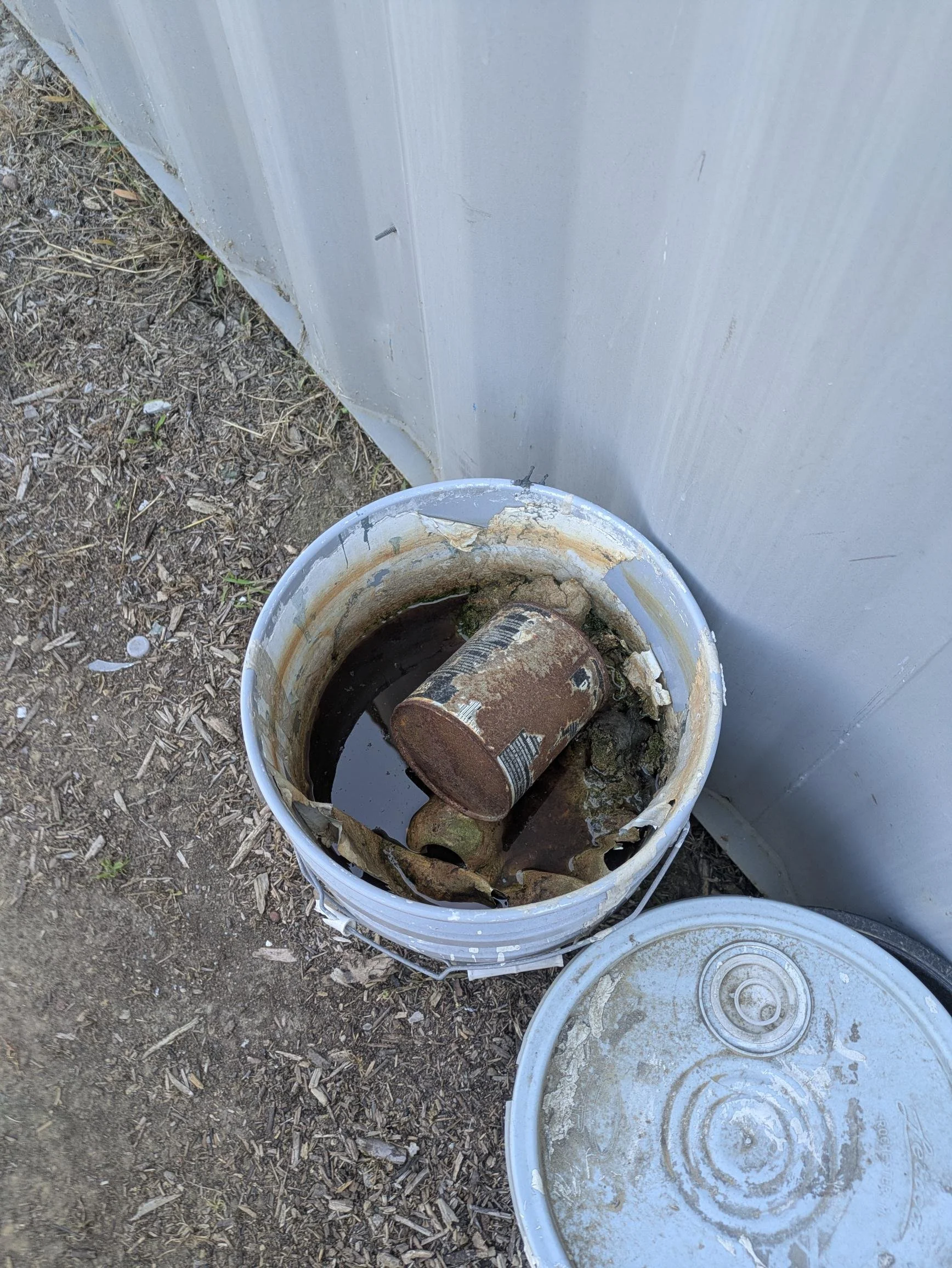 Construction Materials Left Behind, 4/19/25