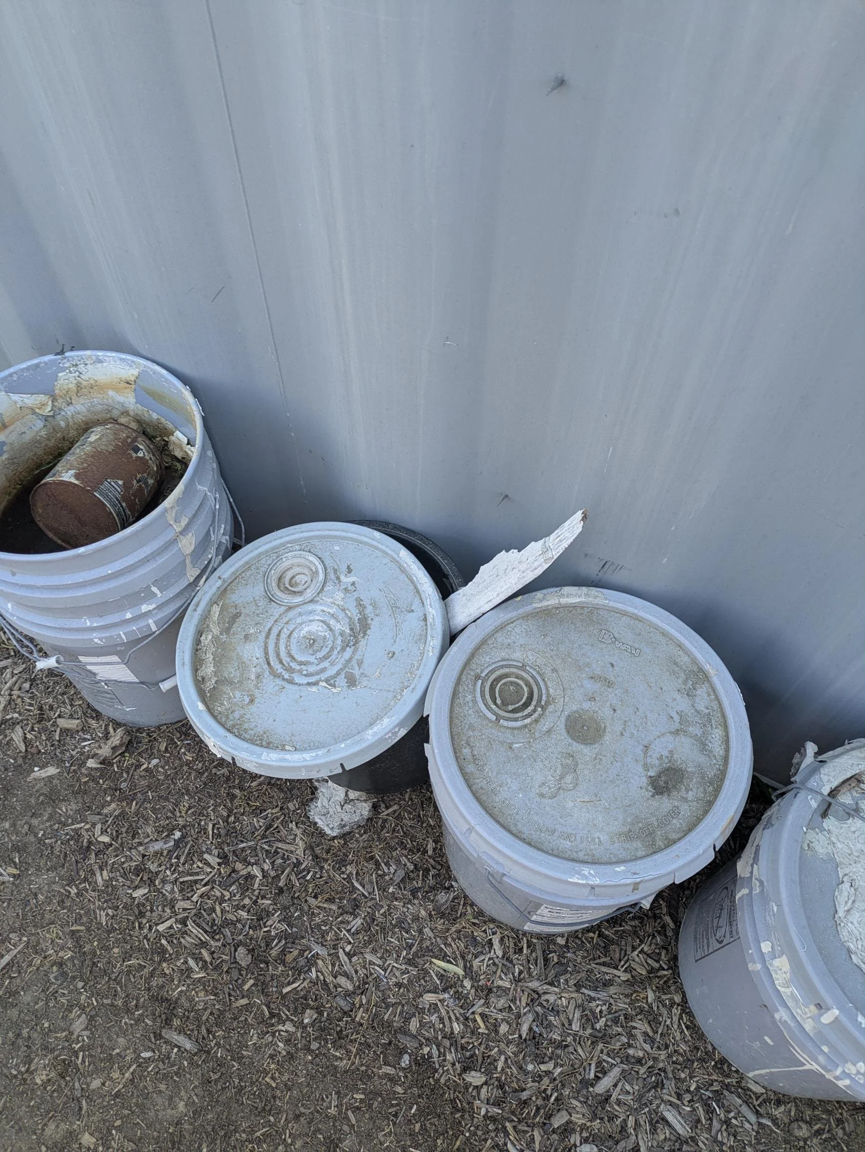 Construction Materials Left Behind, 4/19/25