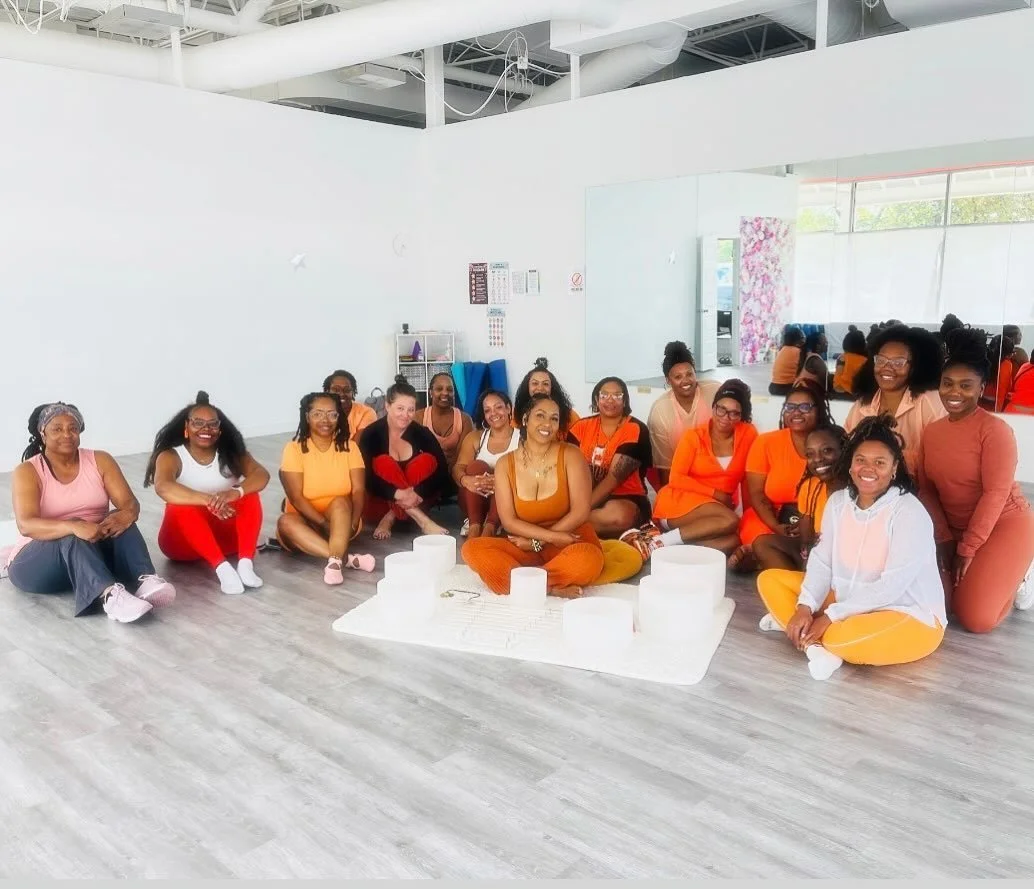 Still feeling the energy from this beautiful group 🧡✨ Thank you for showing up with open hearts and for sharing this moment together.
