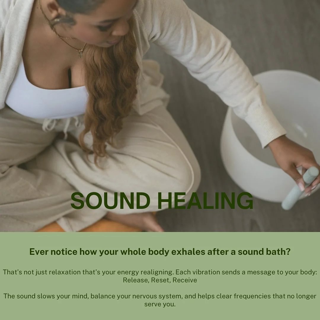 💚 Think of it as an energetic tune-up peace restored, stress released, alignment activated. 

Your energy will thank you 💕

#skyysfrequency #mental #sound #frequency #alignment #denver #soundbath #peace #clarity #soundbowls #dallas #soundhealing #m