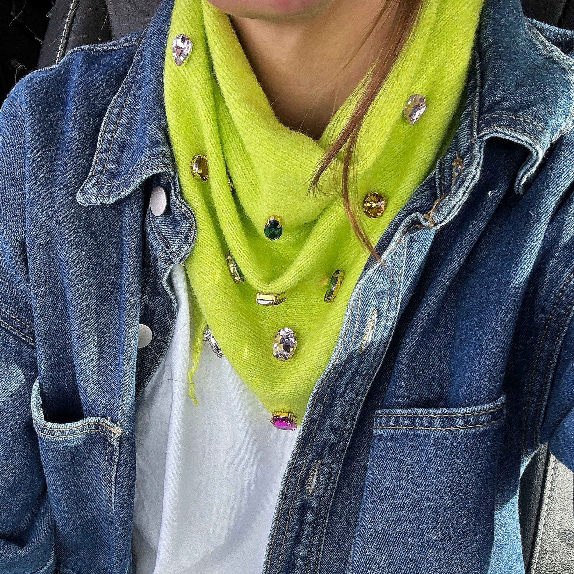 Disco Triangle Scarf