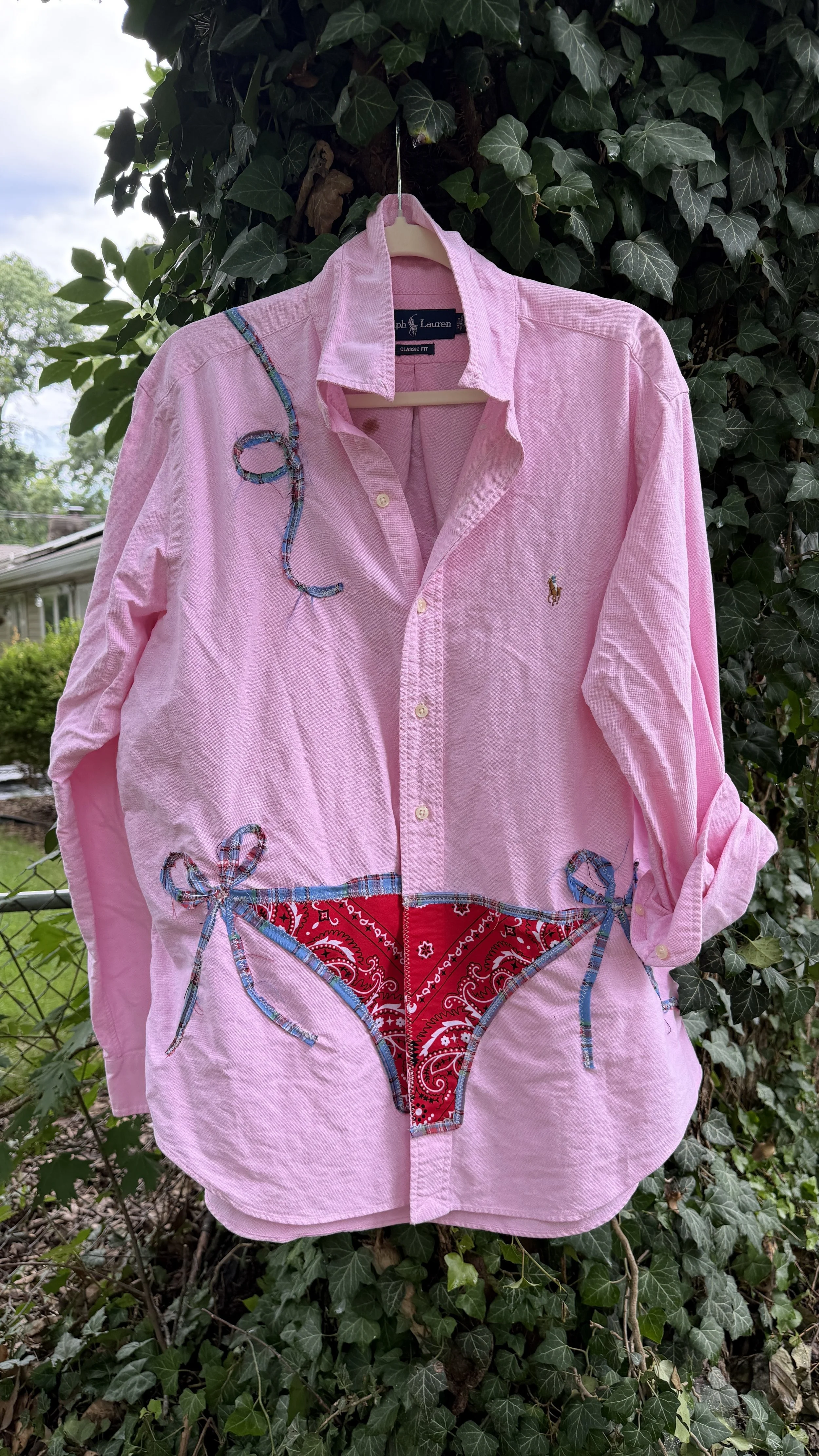 Disco Bikini Button Down // Laffy Taffy