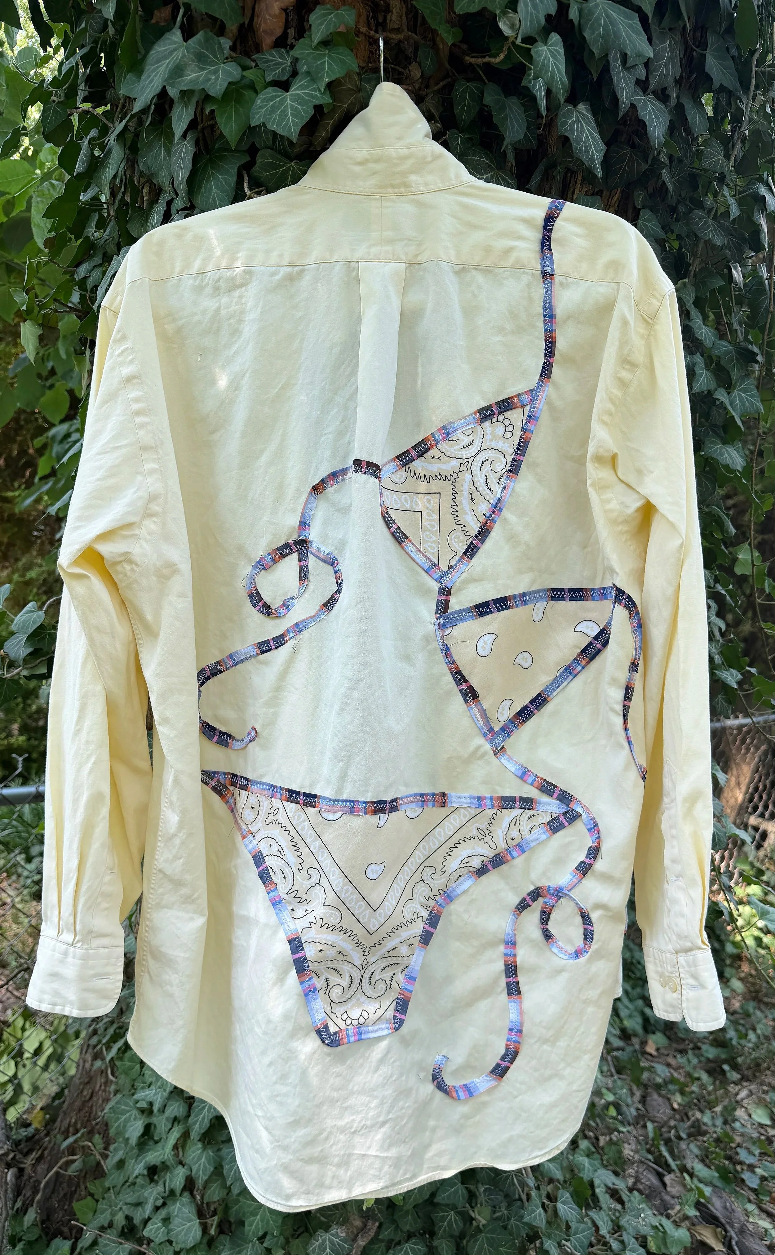 Disco Bikini Button Down // Lemonade