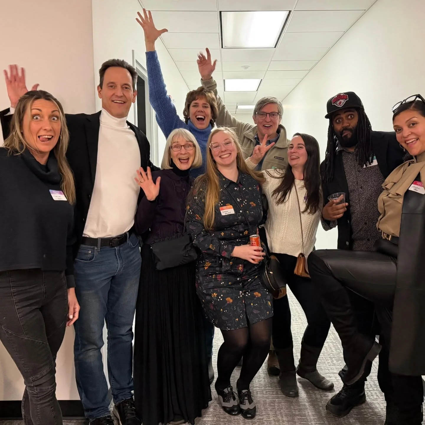Women in Film and Video Holiday Party. Loved connecting with our Frederick, MD crew in DC.