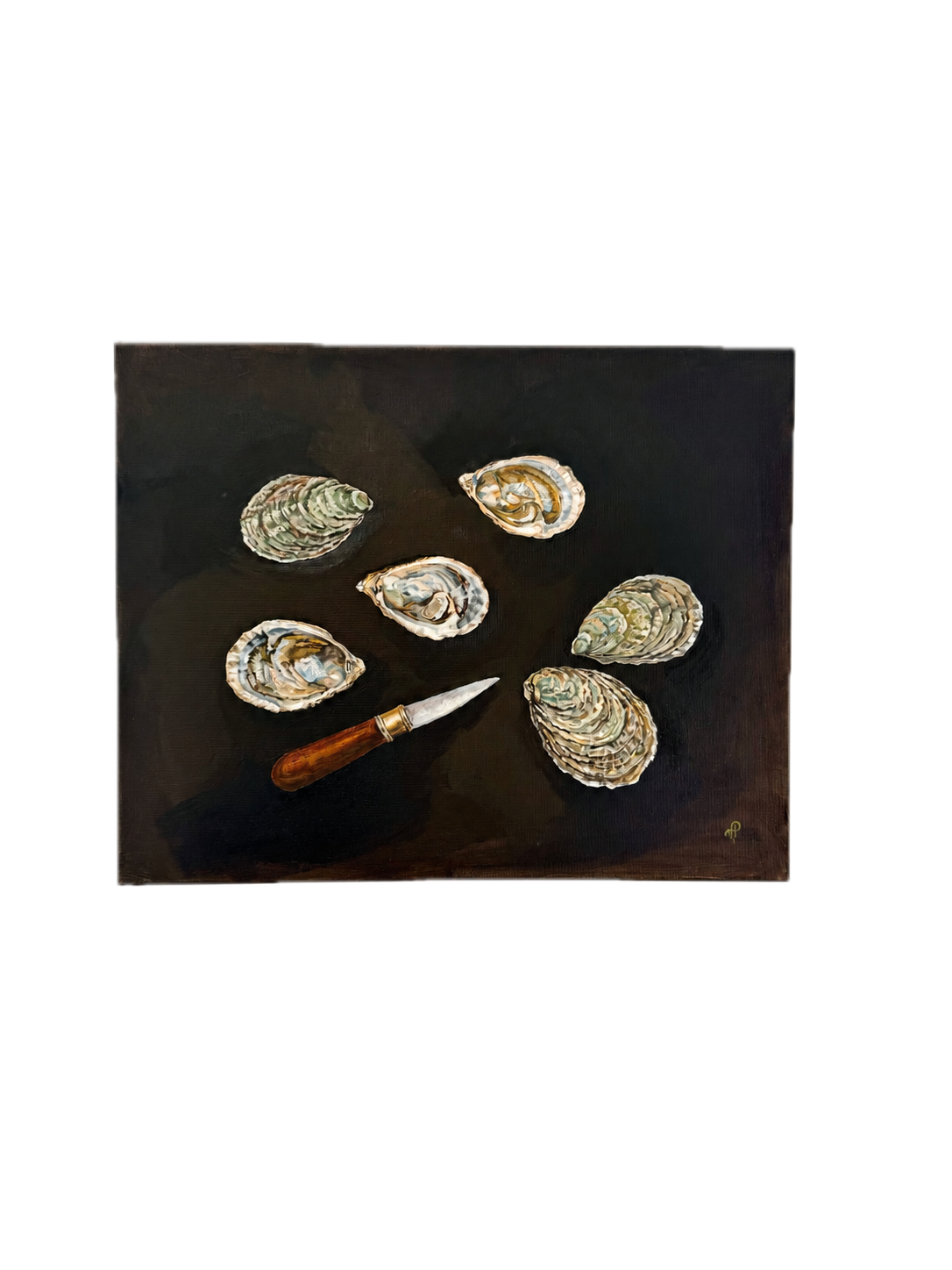 Eastern Chesapeake Oysters, Oil on Canvas SOLD