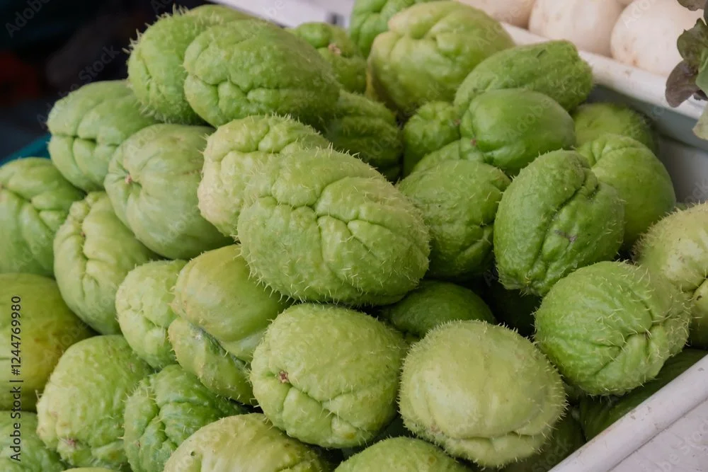 Chayote con espina