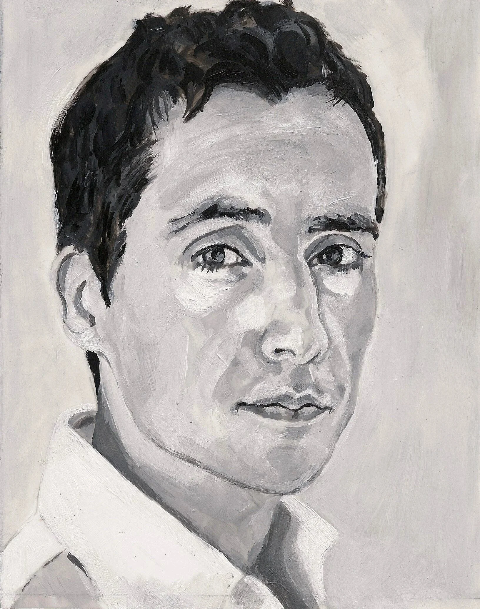 "Kent Monkman" (Artist), acrylic on mylar on wood panel 5.5 x 7 inches