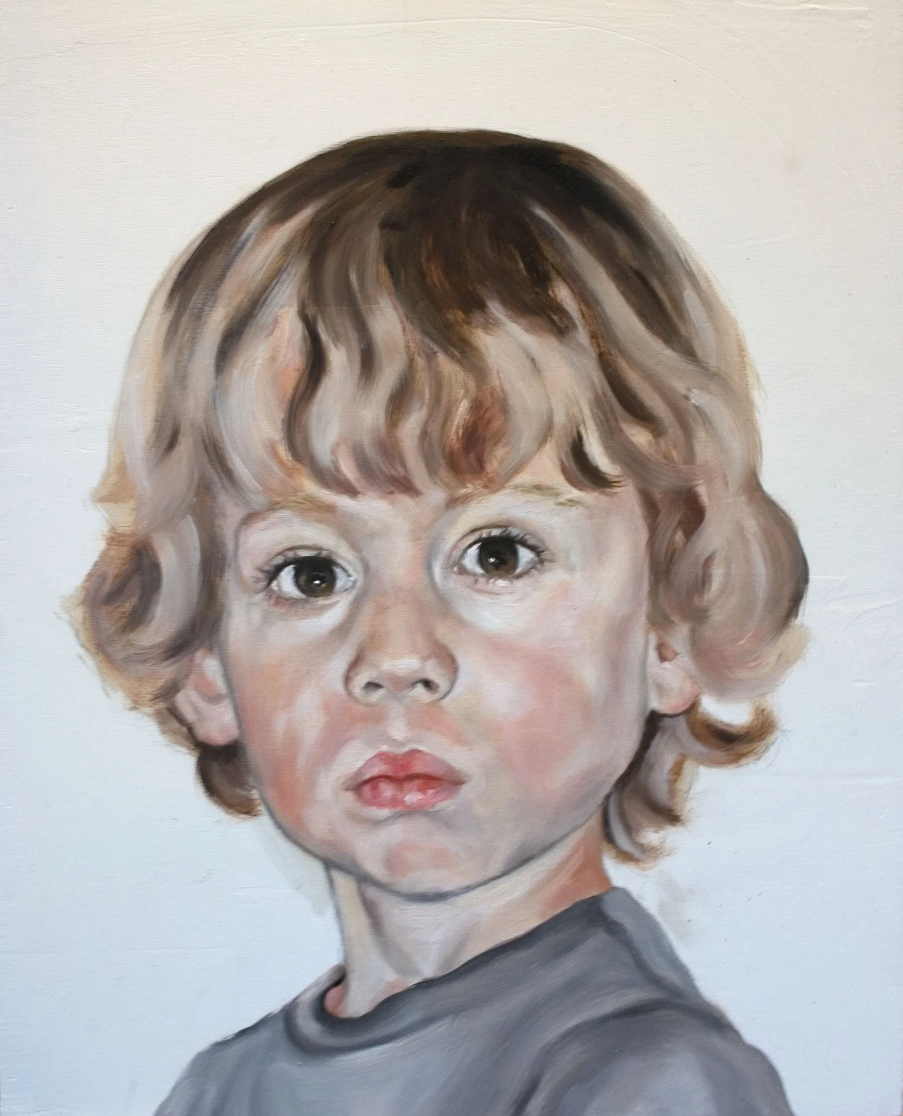 Tyler , oil on panel, 24 x 18 inches