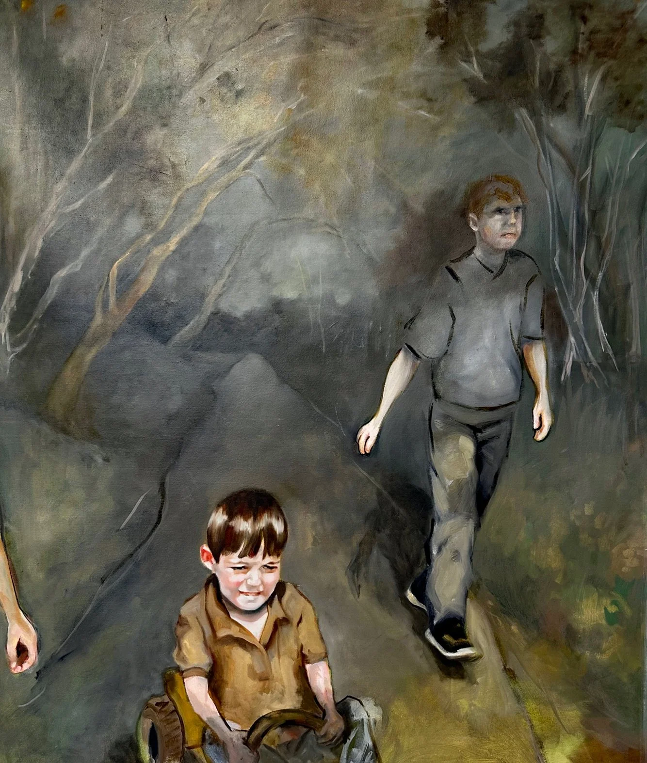  Night Walk , oil on canvas, 48 x 36 inches