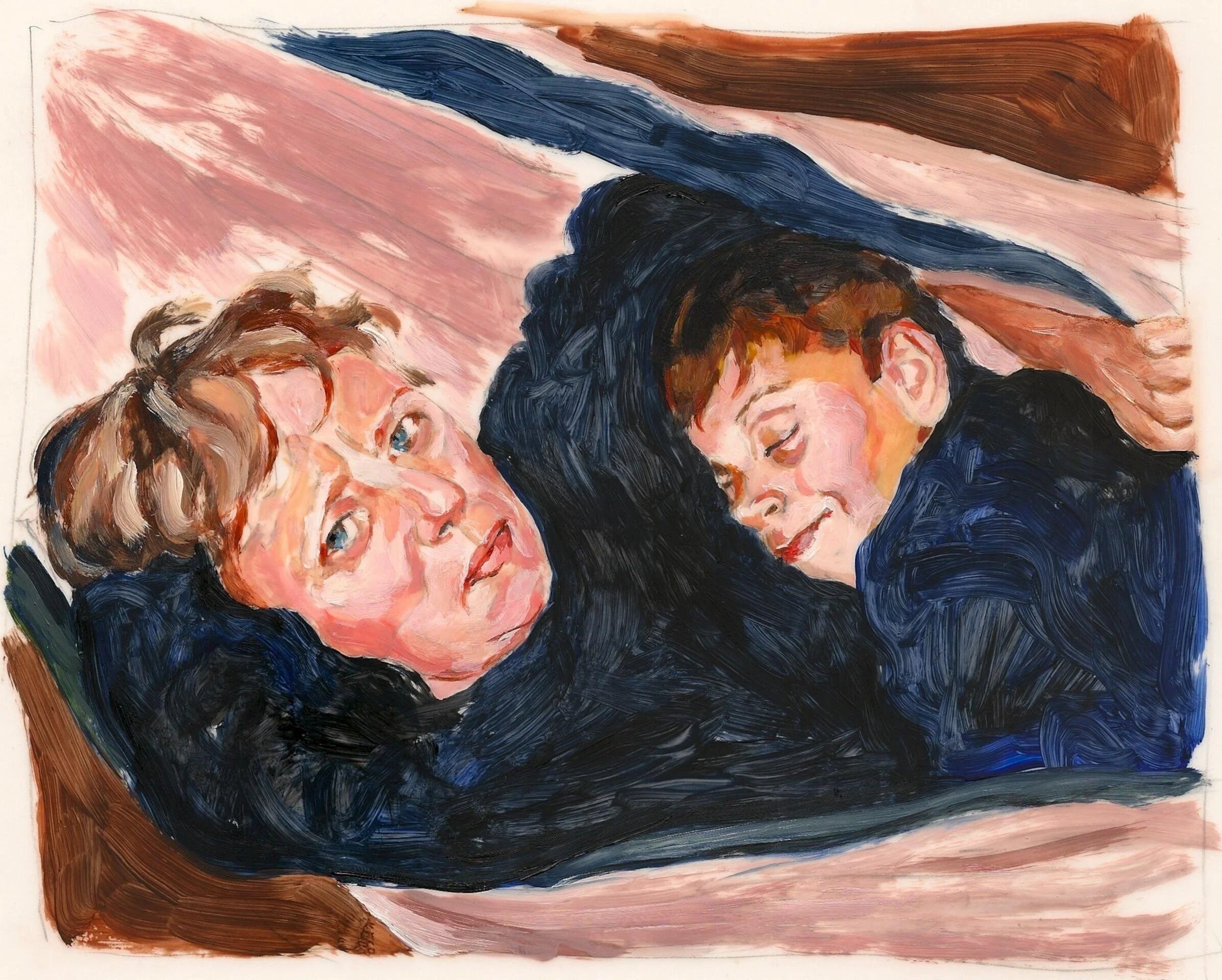 "Susan Hobbs", 2011, acrylic on mylar, 11 x 8.5 inches