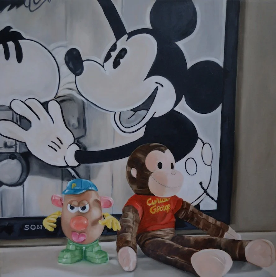 Freeman Classics,  oil on linen, 23 x 23 inches.jpg