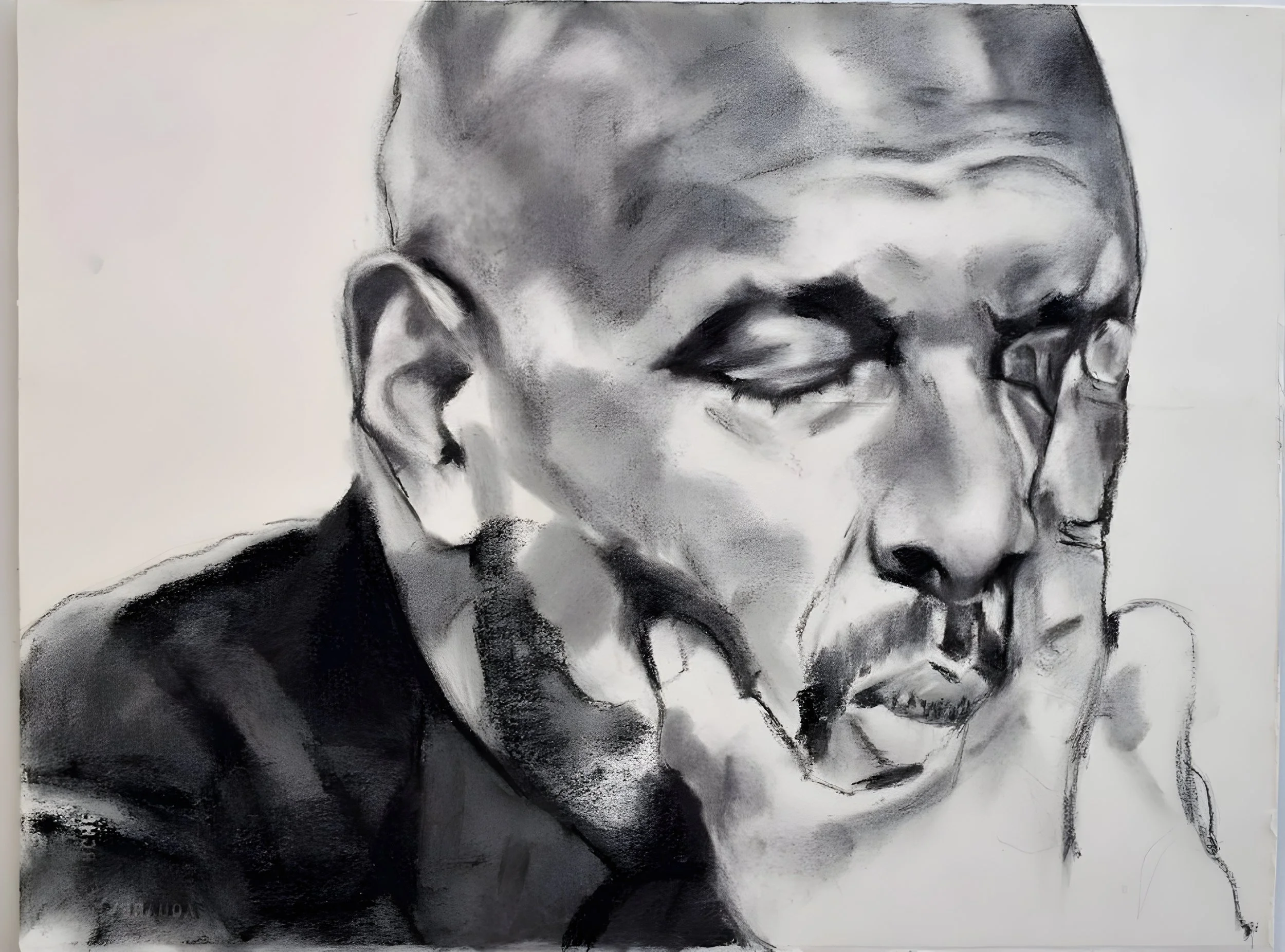  Looking forward to doing this in person , acrylic on mylar, 11 x 8.5 inches