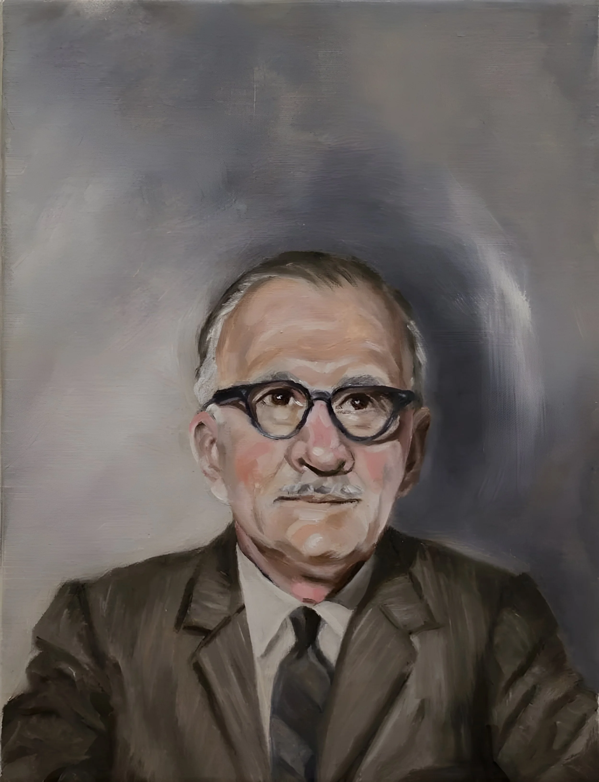  William Moore McCulloch , 2018, oil on linen, 12 x 9 inches