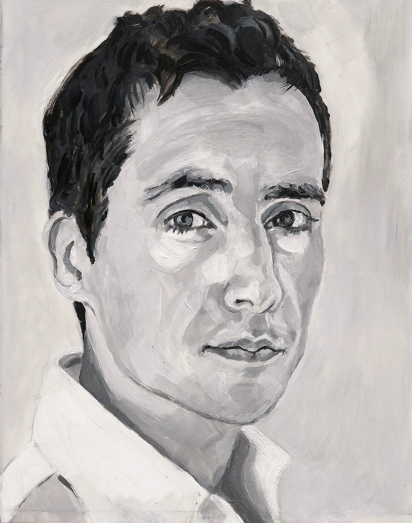  Kent Monkman (Artist) , acrylic on mylar on wood panel 5.5 x 7 inches