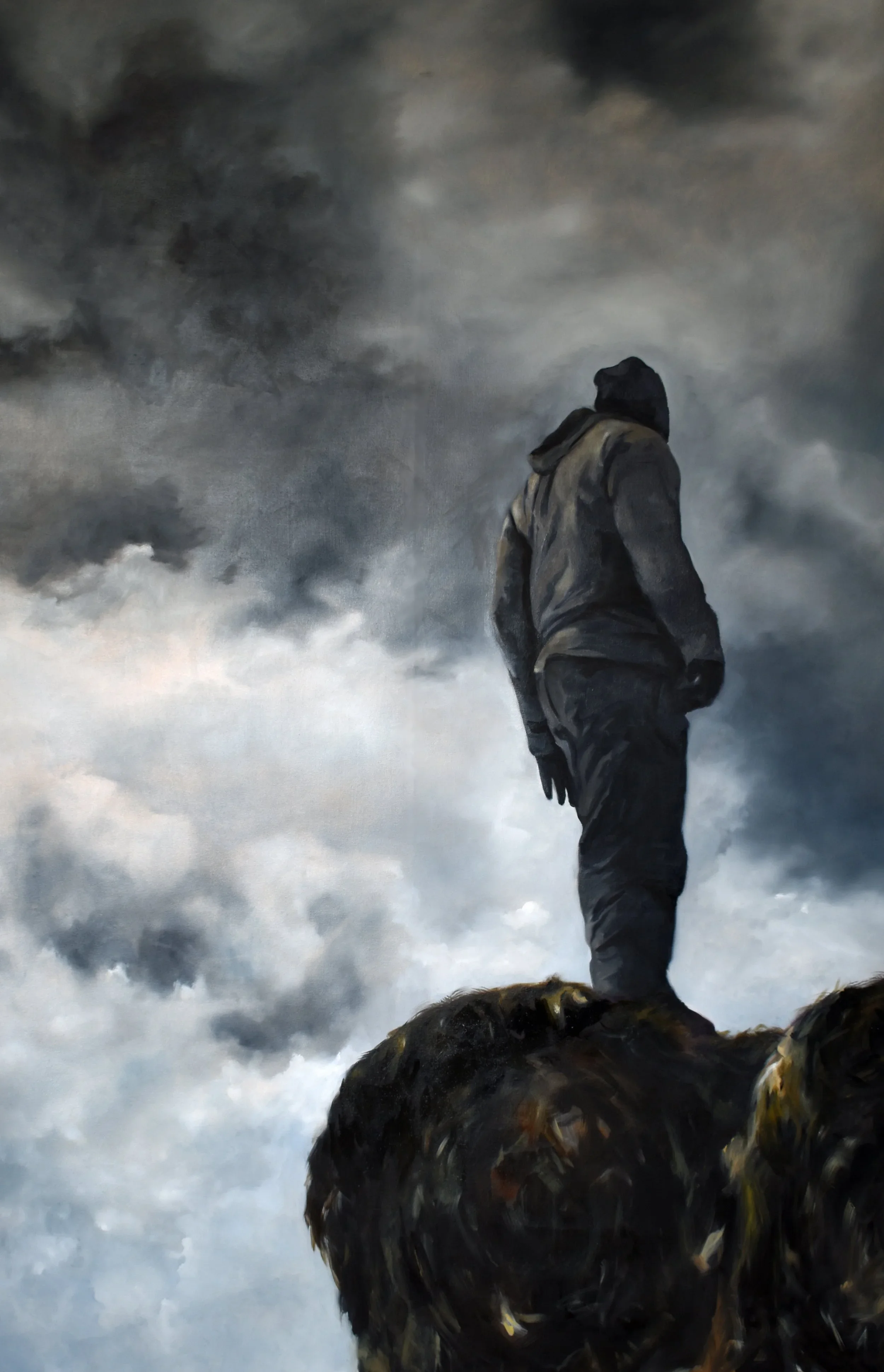 "This Rough Magic", oil on canvas, 72 x 48 inches