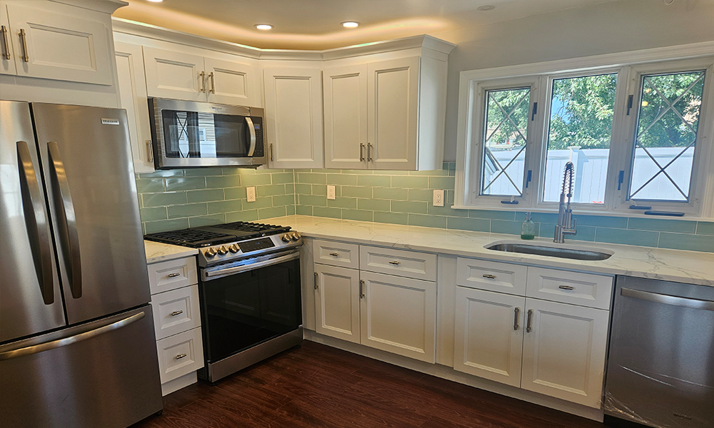 Renovated kitchen