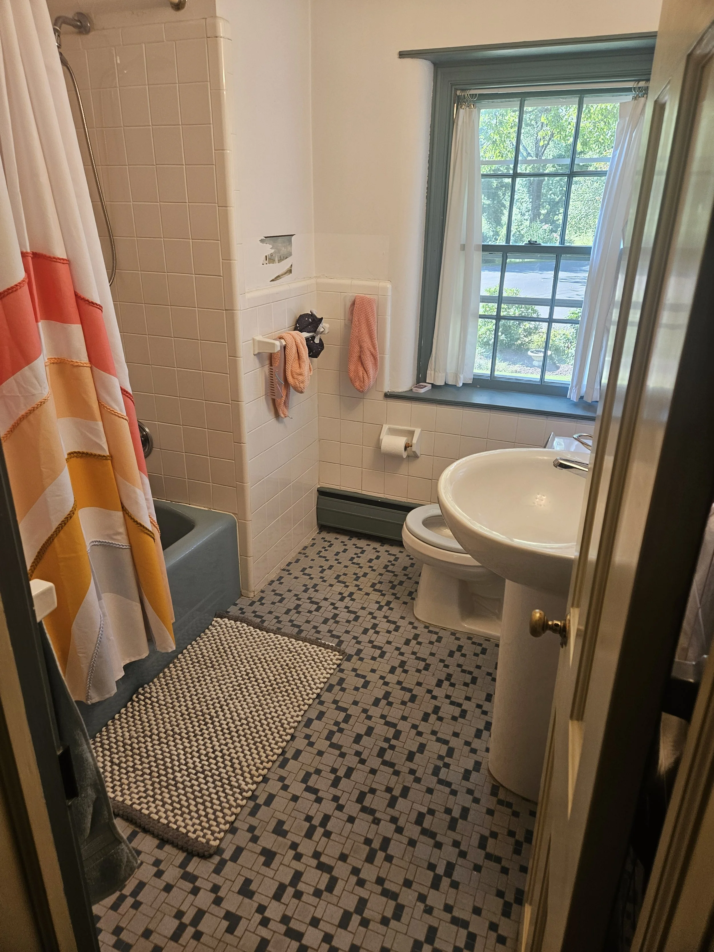 Renovated bathroom