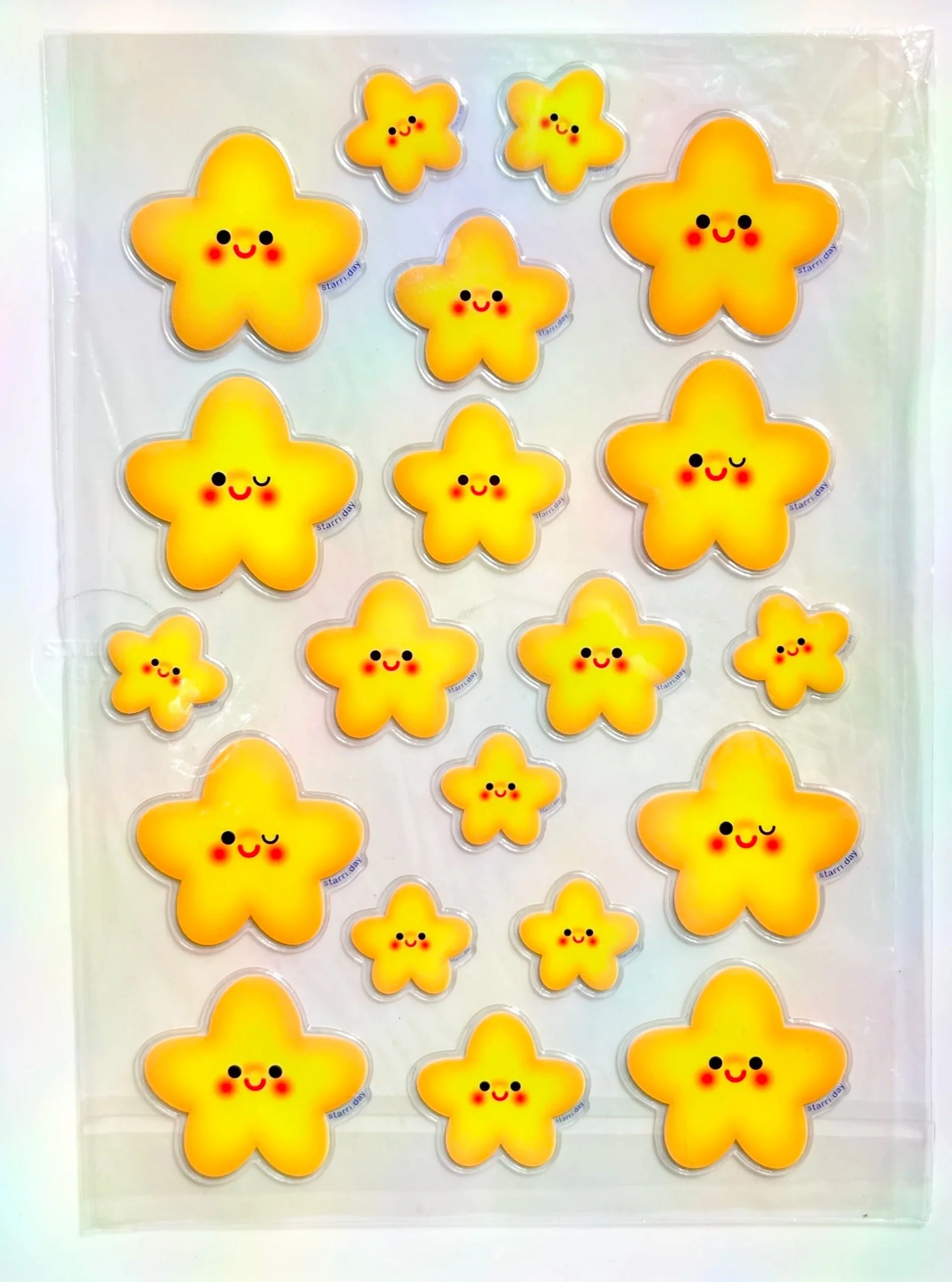 starri 3d sticker page