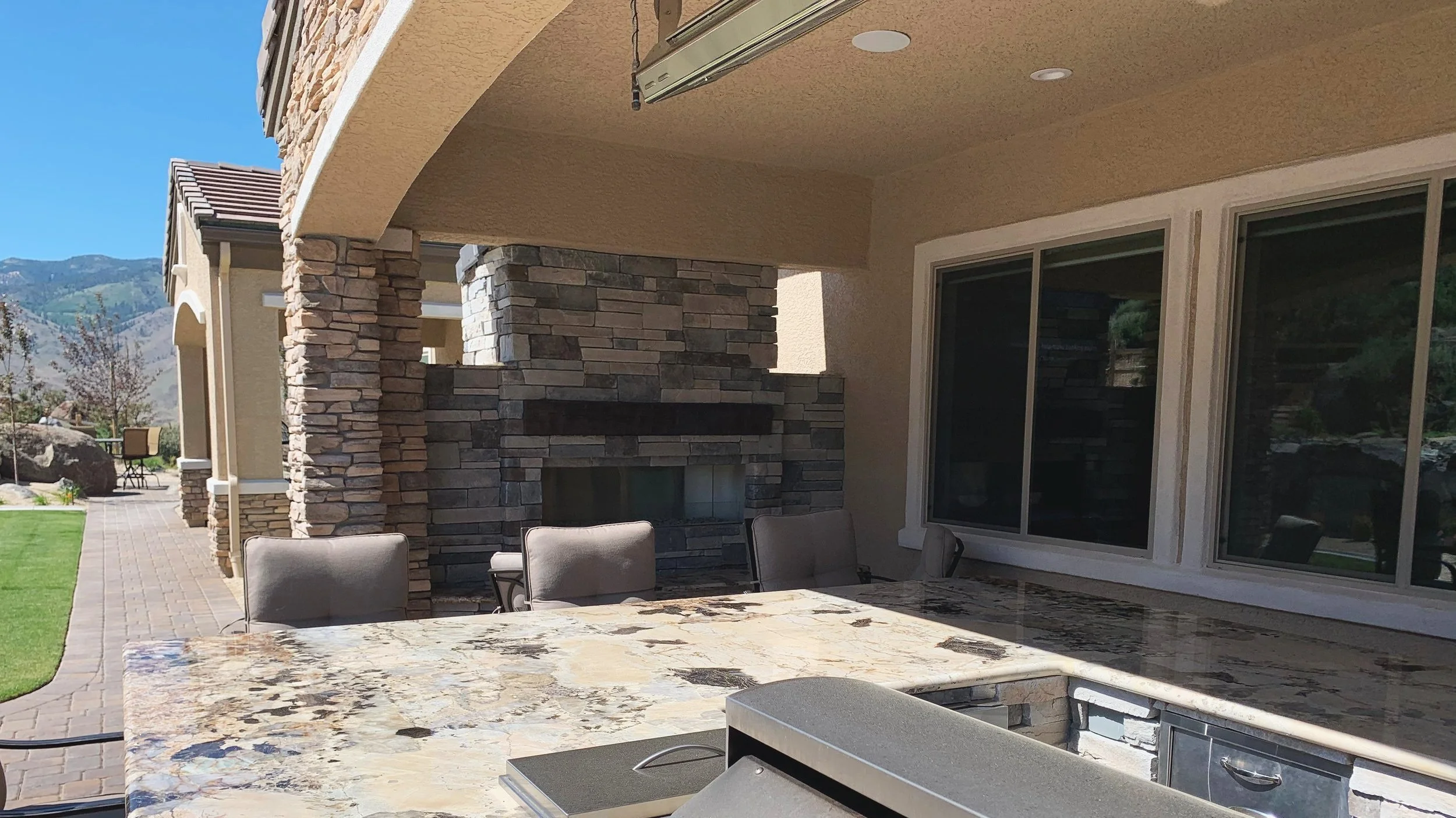 How Patio Pavers Can Complement an Outdoor Fireplace in Spanish Springs, NV
