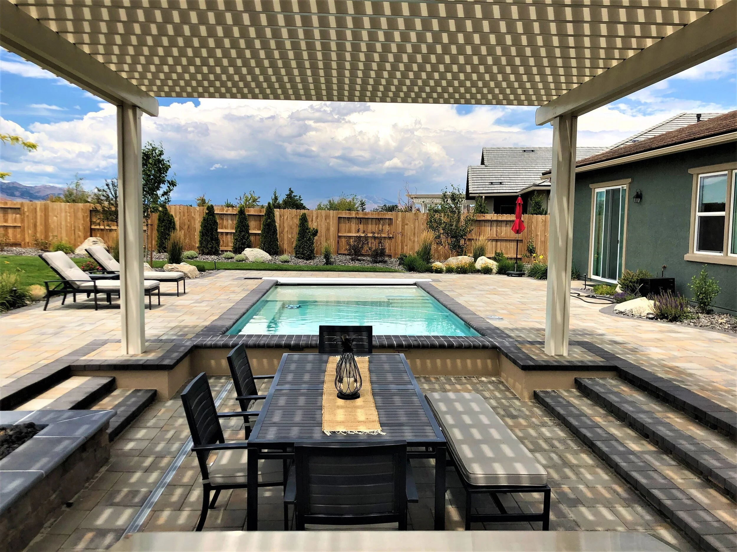 4 Ideas for Incorporating a Pergola into Pool Designs in Las Vegas, NV