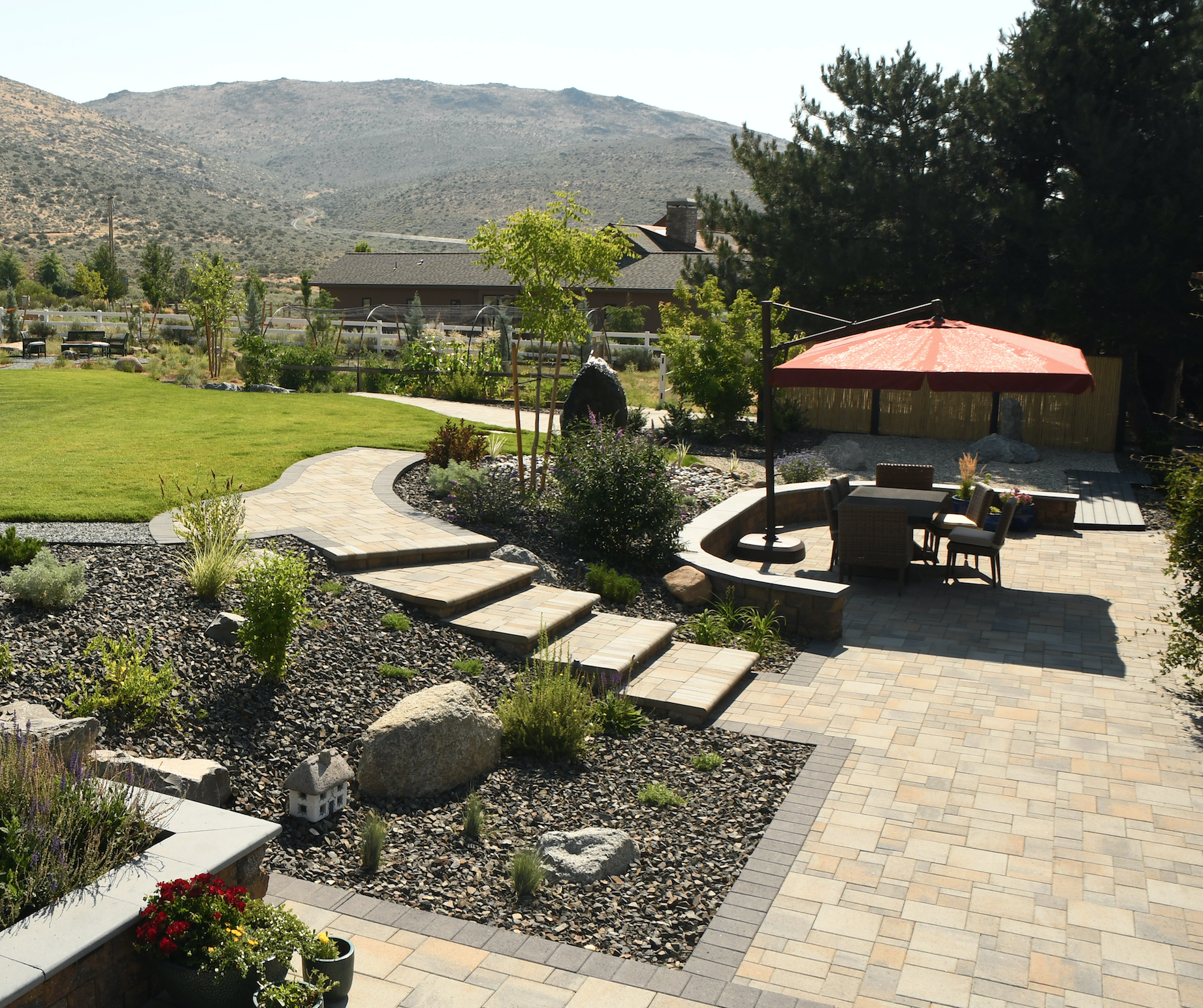 Enhancing your backyard with elegant patio pavers in Reno, NV