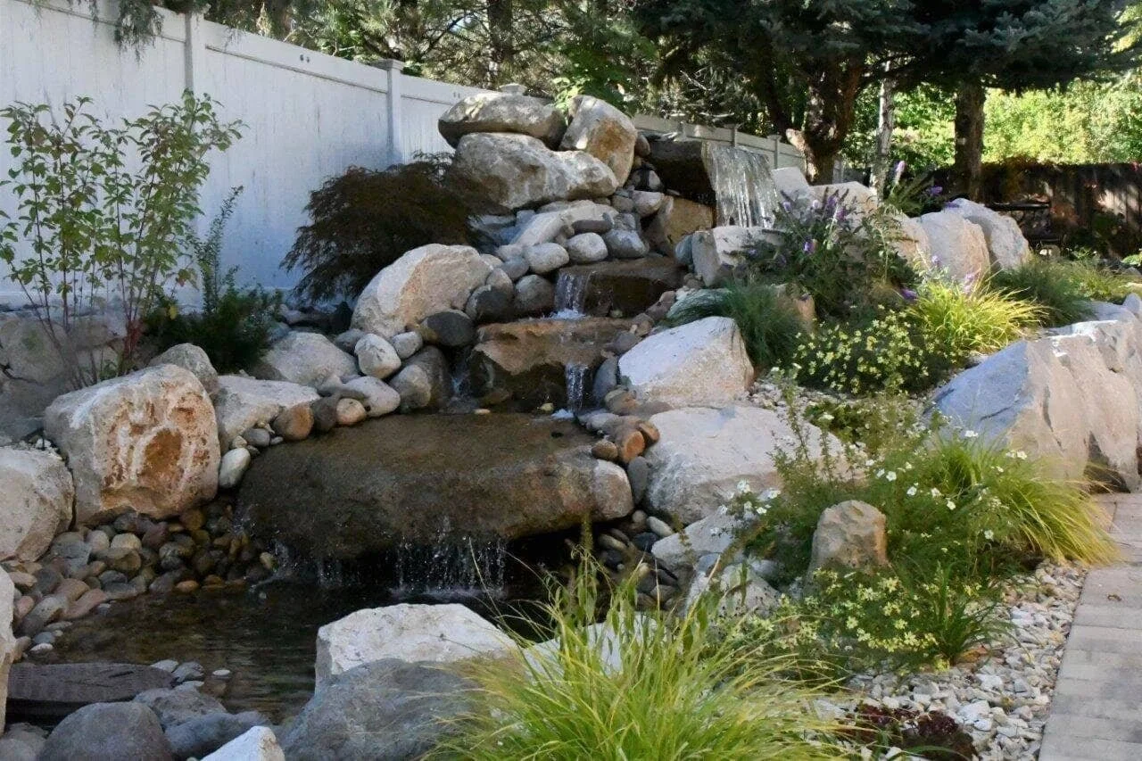 Organic Backyard Landscaping Using Natural Materials in Reno, NV